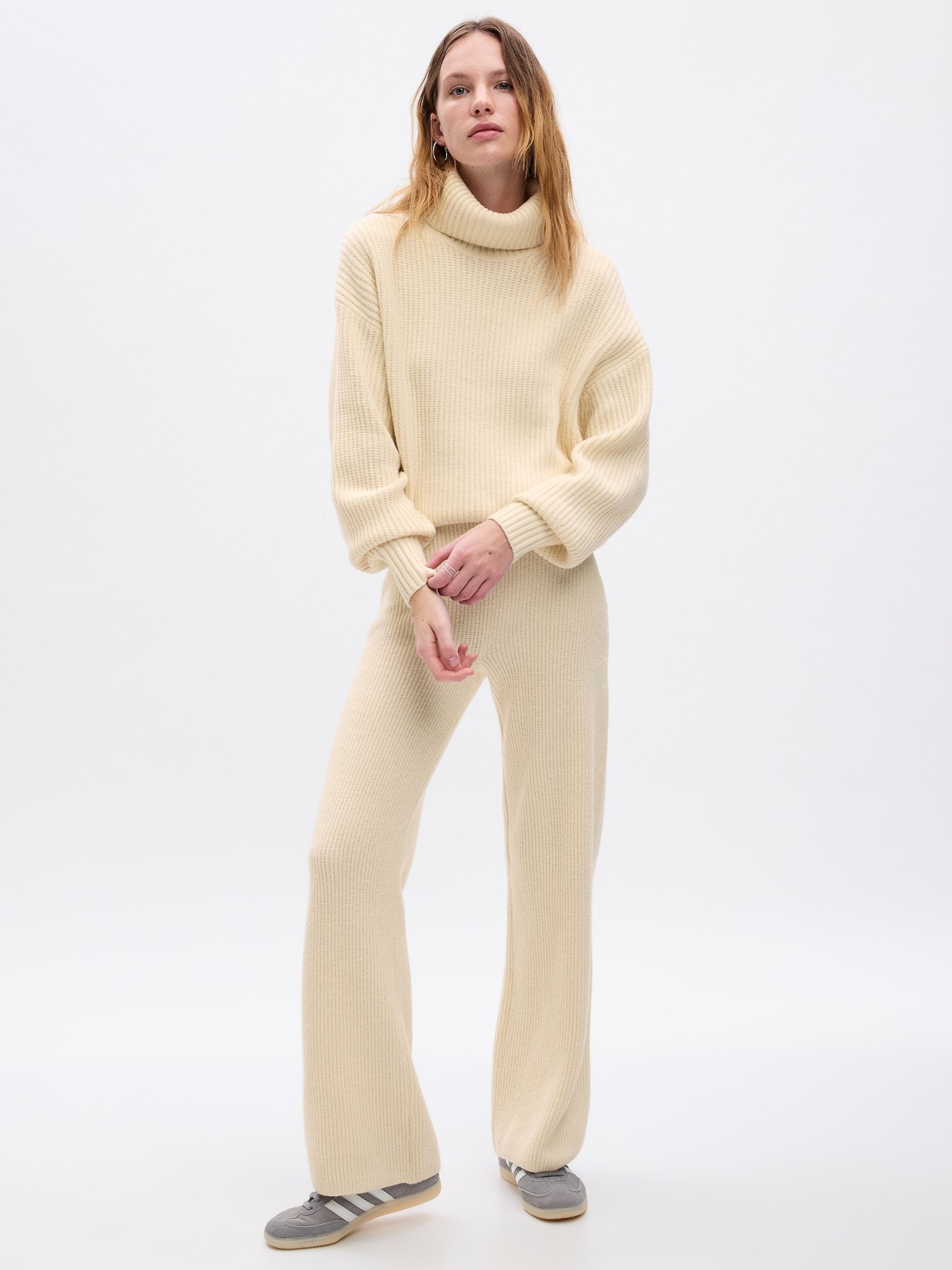 Beige CashSoft Turtle Neck Jumper - Image 1 of 1
