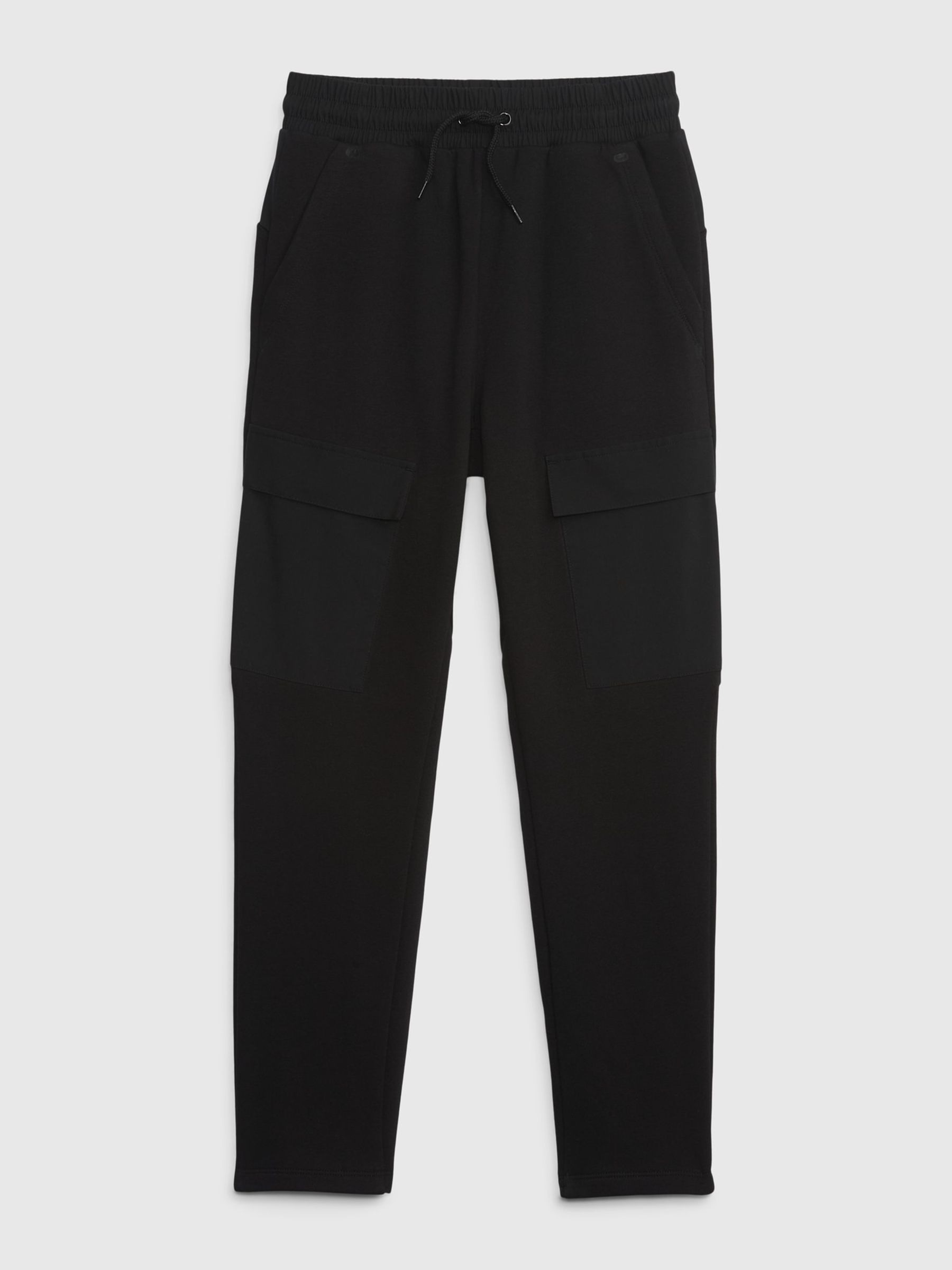 Black Cargo Straight Fit Joggers (4-13yrs) - Image 1 of 1