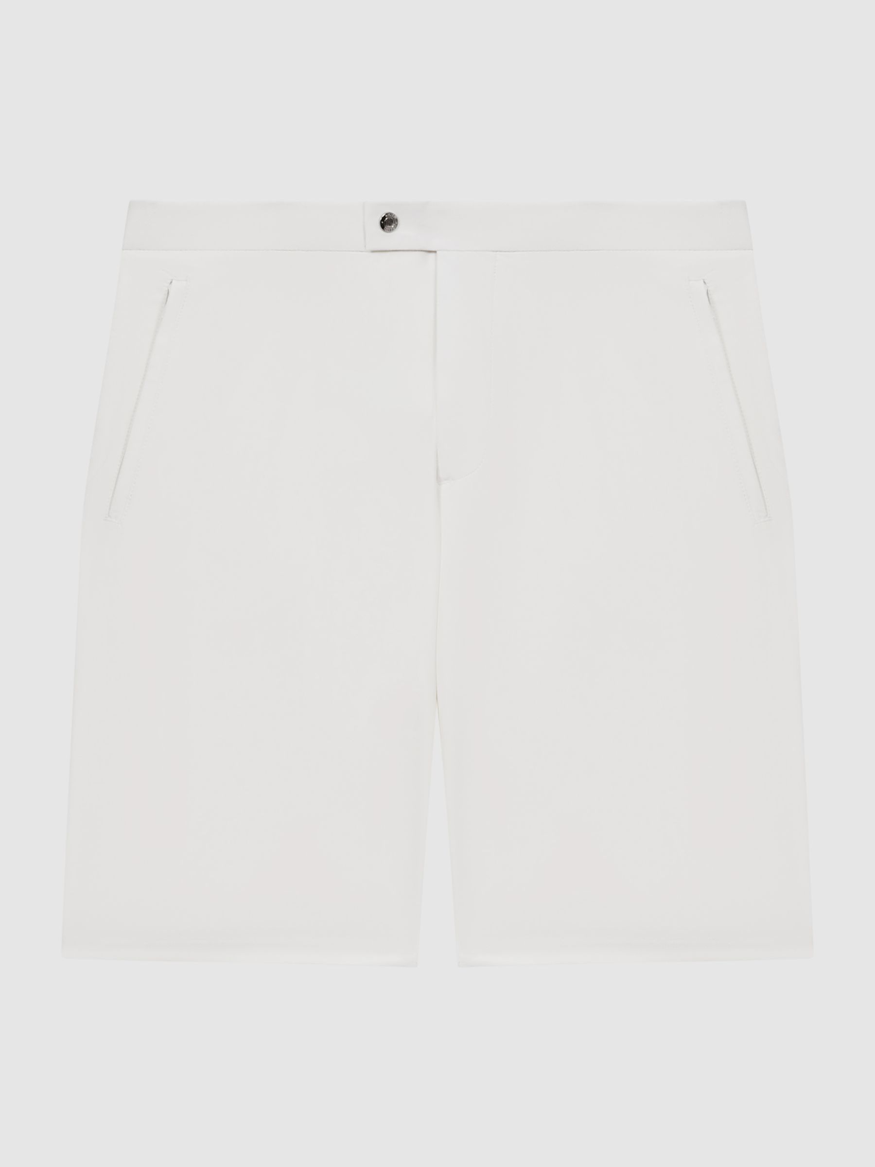 Relaxed Fit Golf Performance Shorts in White - Image 2 of 5