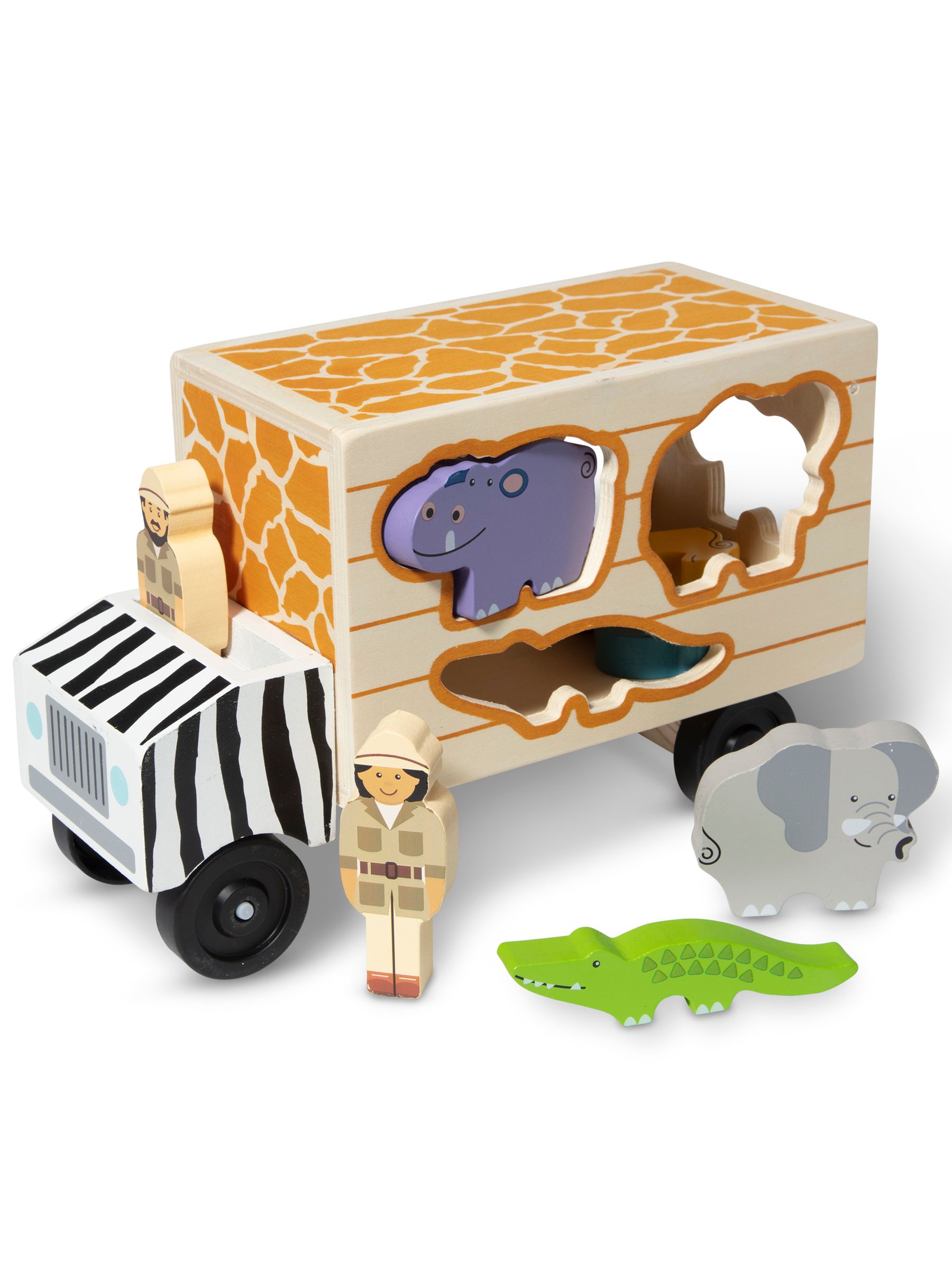 Melissa & Doug Safari Animal Rescue Truck - Image 7 of 9