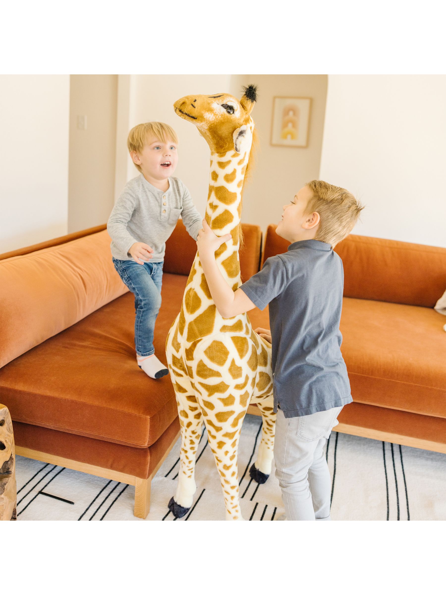 Melissa & Doug Giraffe Plush Toy - Image 1 of 9