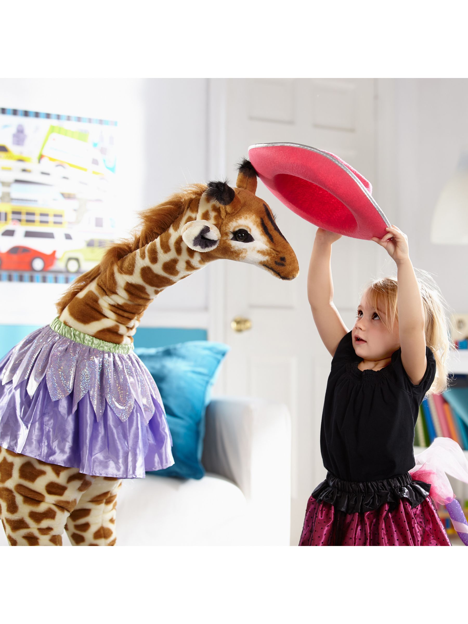 Melissa & Doug Giraffe Plush Toy - Image 6 of 9
