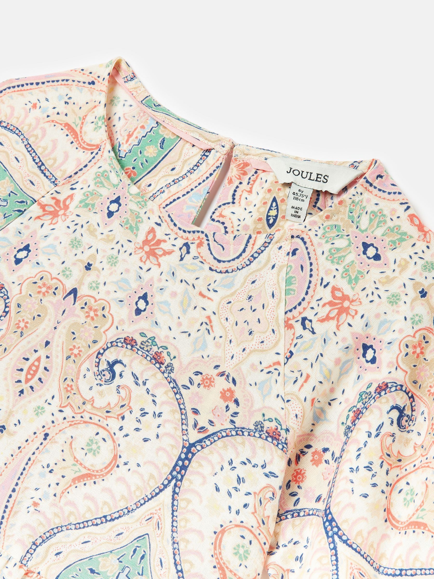 Girls' Sunshine Multi Tiered Woven Dress - Image 3 of 6