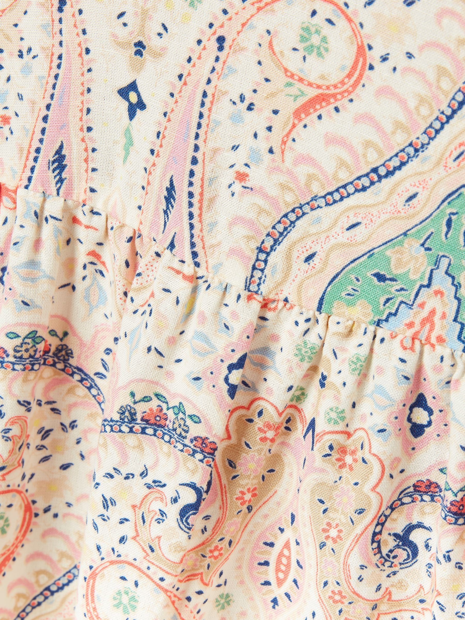 Girls' Sunshine Multi Tiered Woven Dress - Image 5 of 6