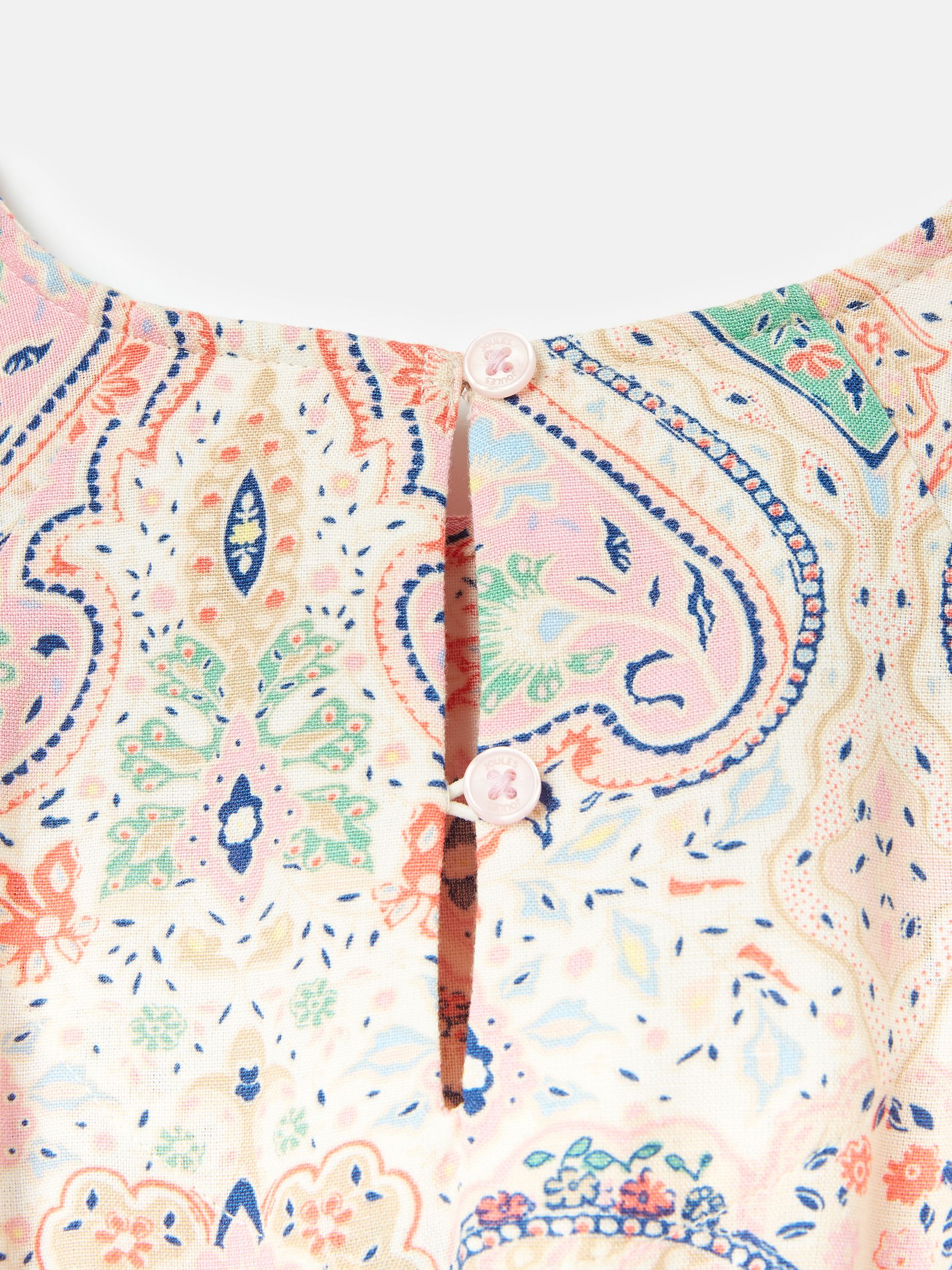 Girls' Sunshine Multi Tiered Woven Dress - Image 6 of 6