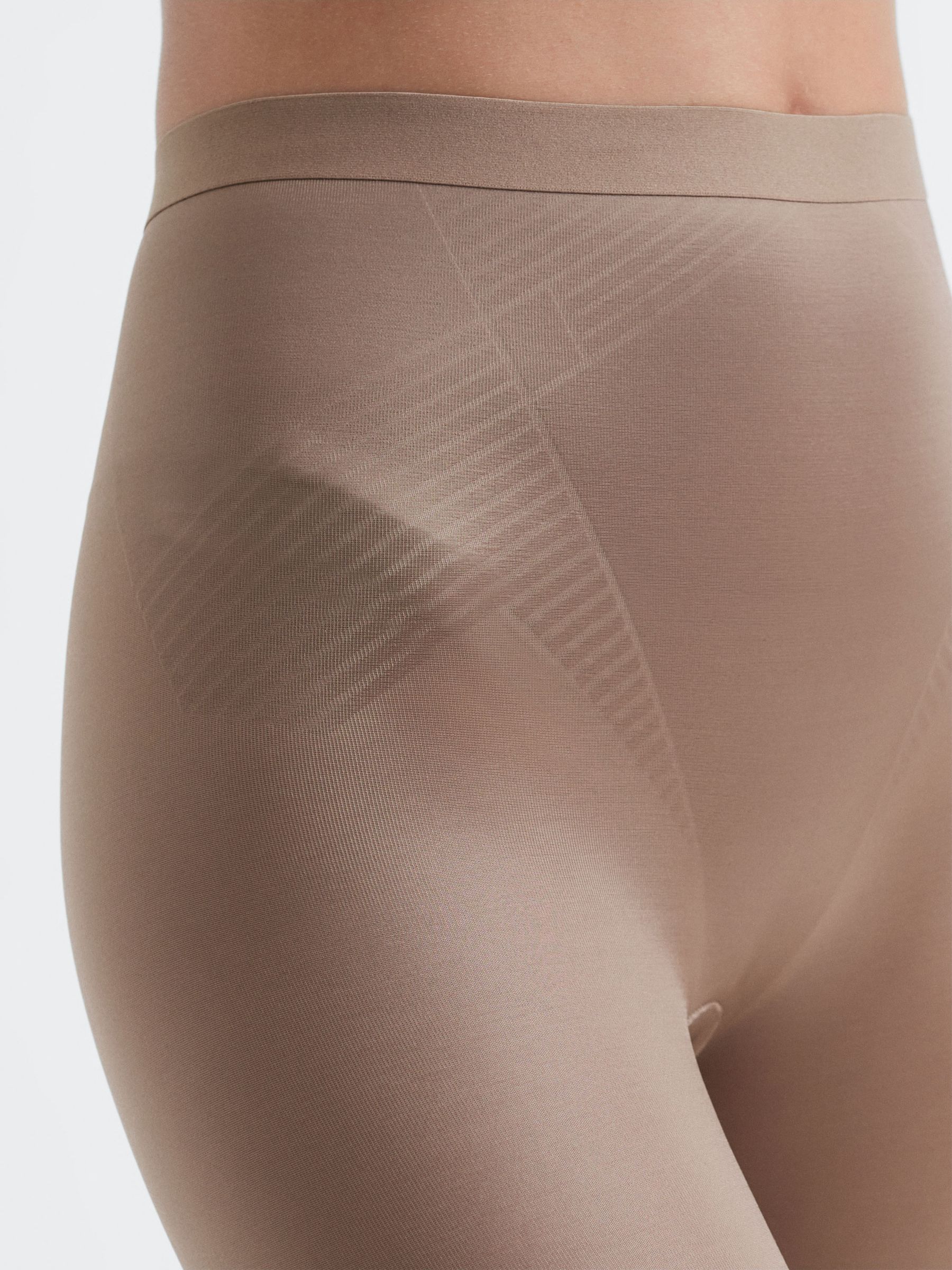 Spanx Shapewear Firming Mid-Thigh Shorts in Cafe Au Lait - Image 3 of 4