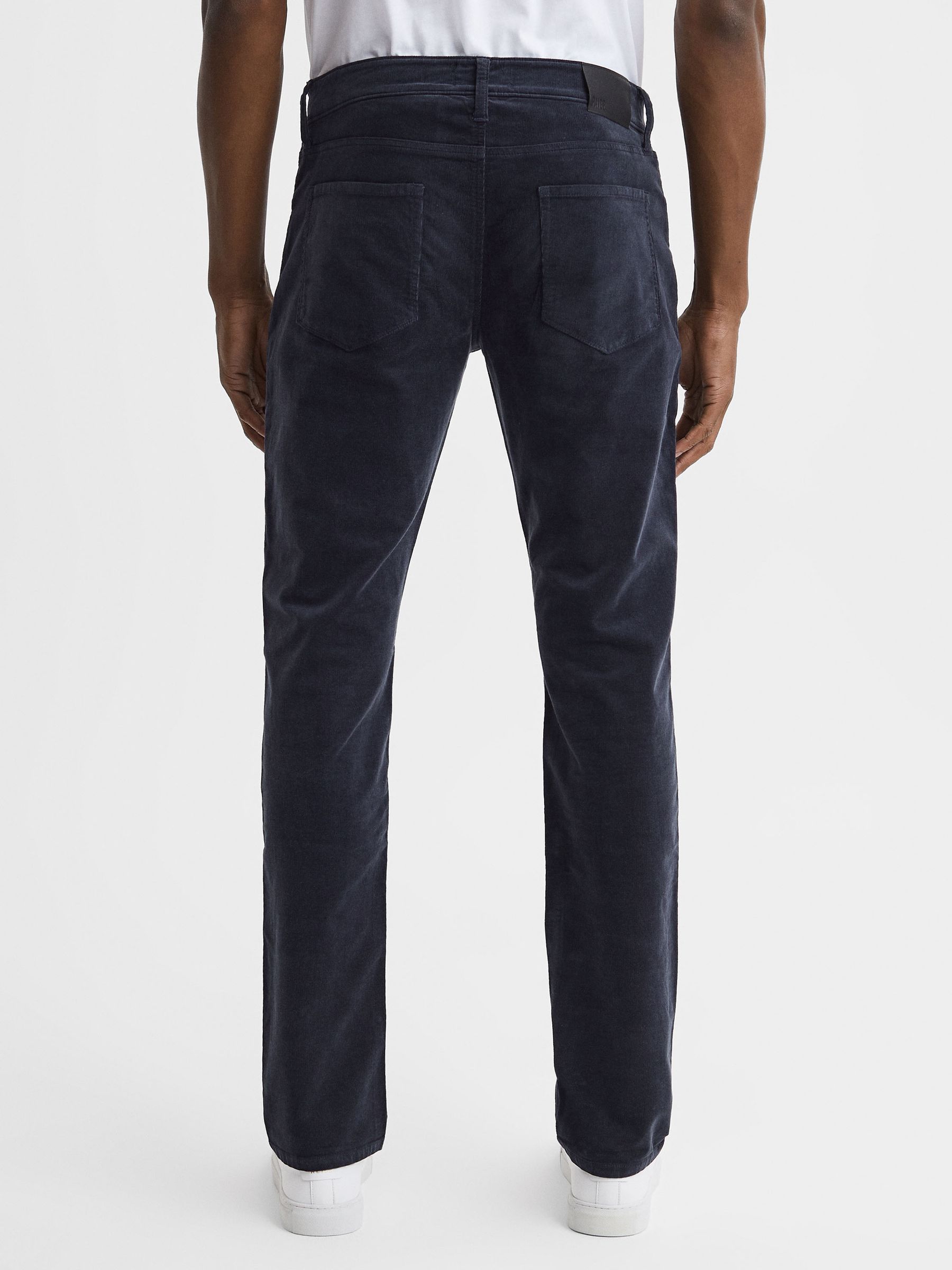 Paige Corduroy Jeans in Deep Anchor - Image 5 of 5