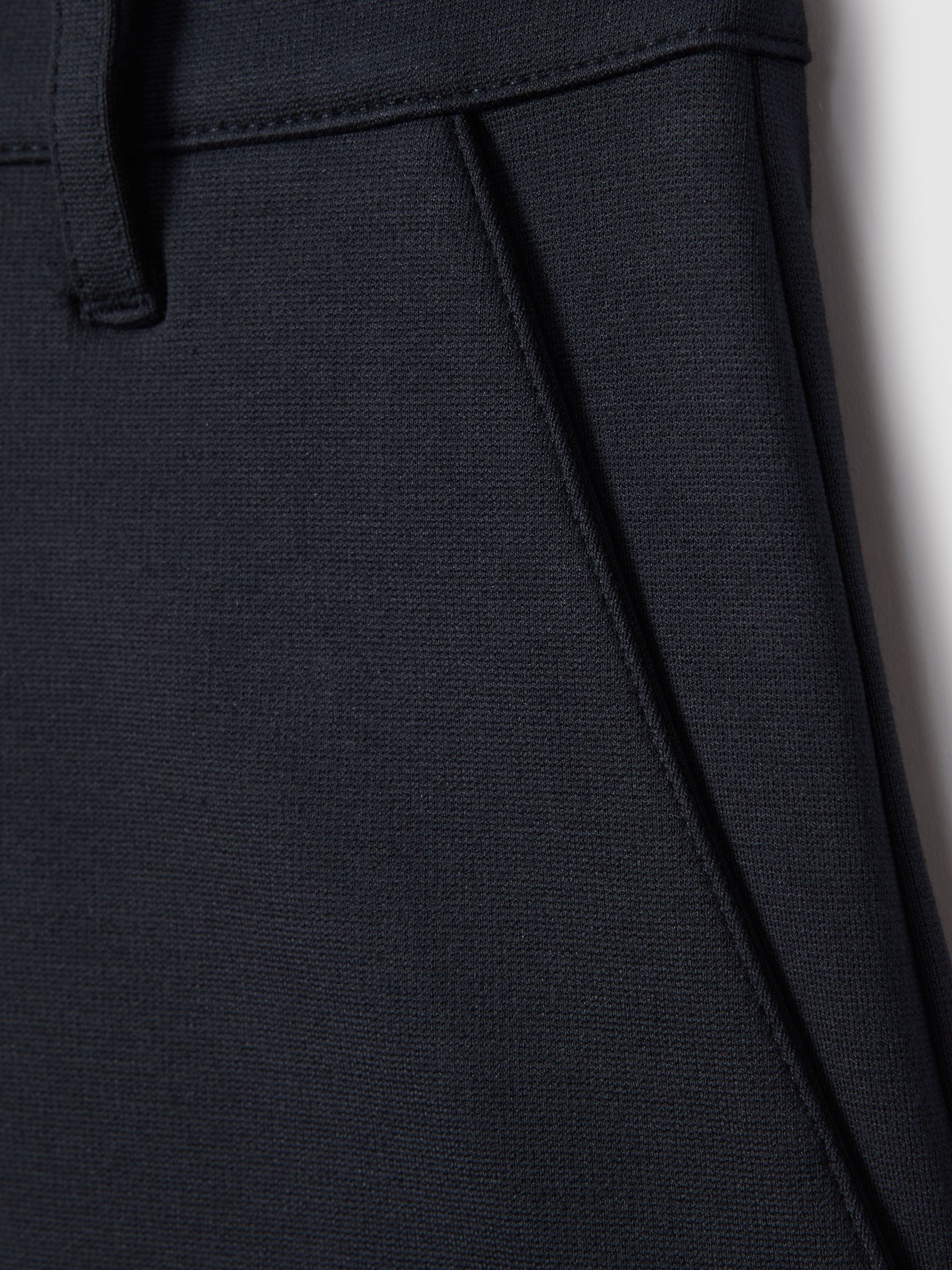 Paige Mid Rise Trousers in Deep Anchor - Image 6 of 6