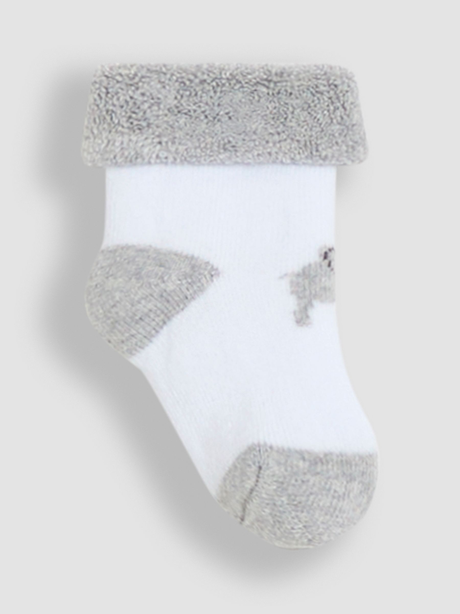 White 2-Pack Born In 2025 Baby Socks - Image 3 of 5