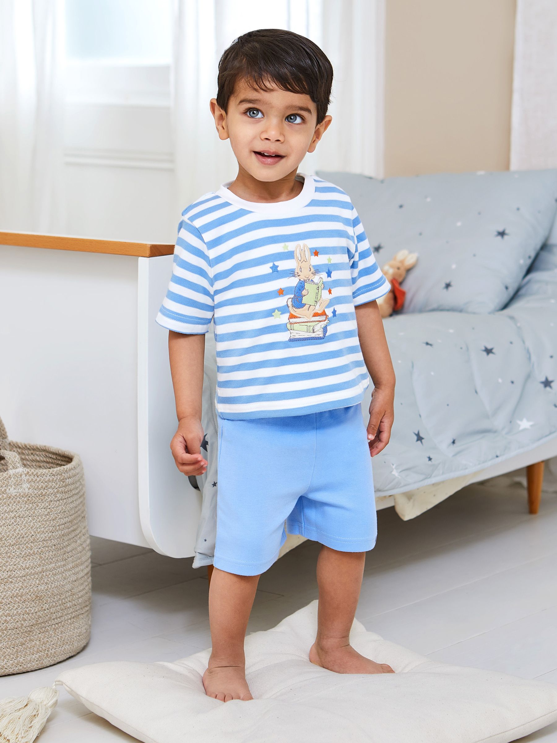 Blue Peter Rabbit Jersey Pyjamas - Image 1 of 6