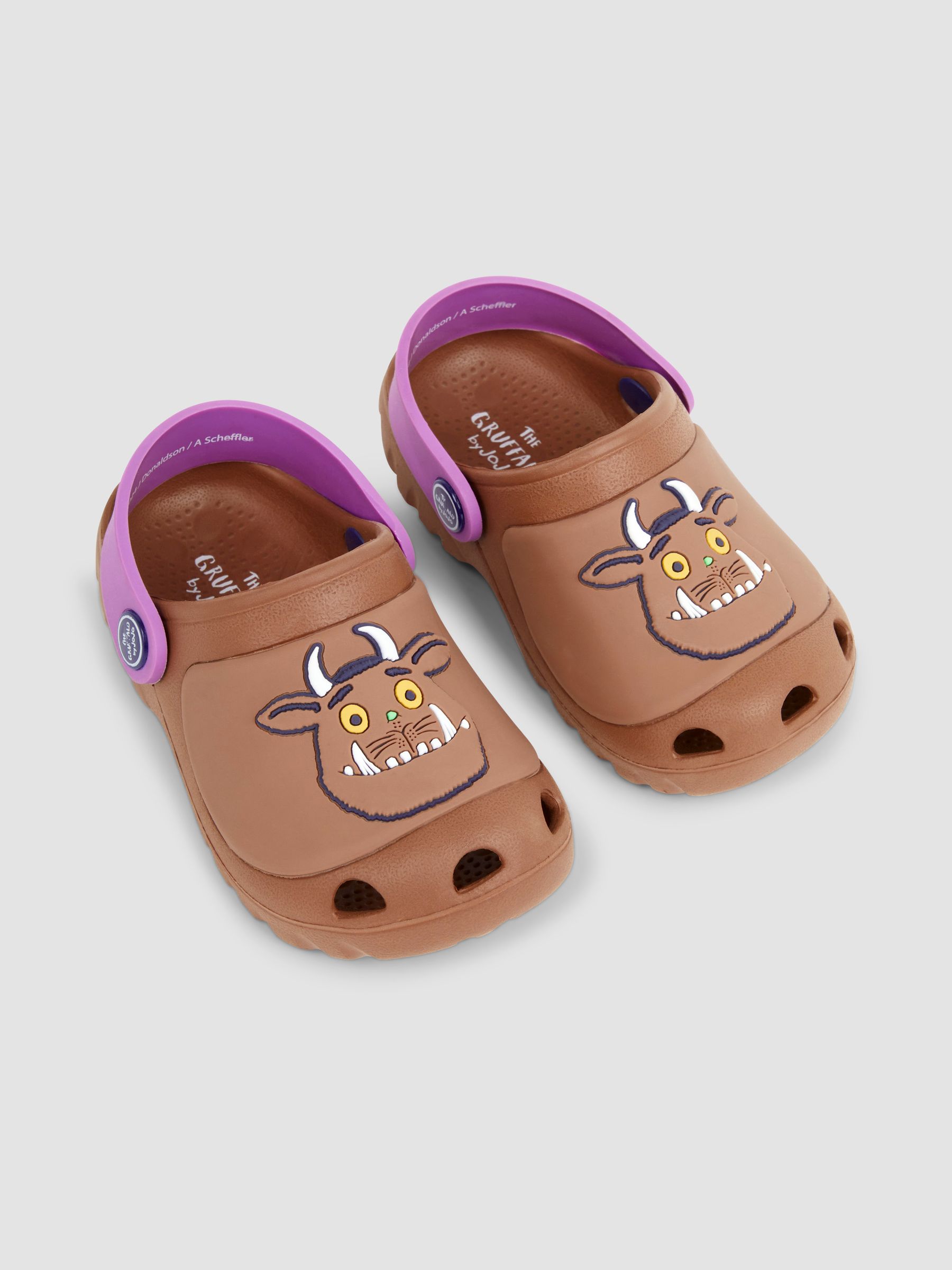 Brown The Gruffalo Clogs - Image 3 of 6