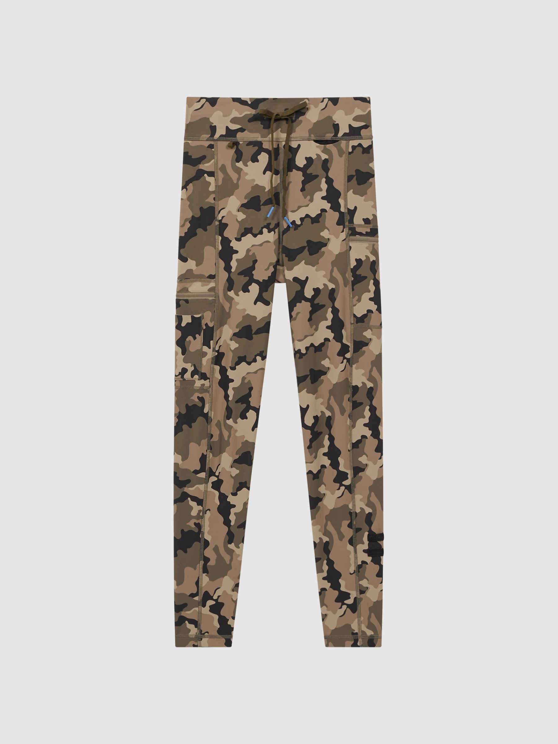 The Upside Drawstring Camouflage Leggings in Camo - Image 2 of 5 The Upside Drawstring Camouflage Leggings in Camo - Image 2 of 5