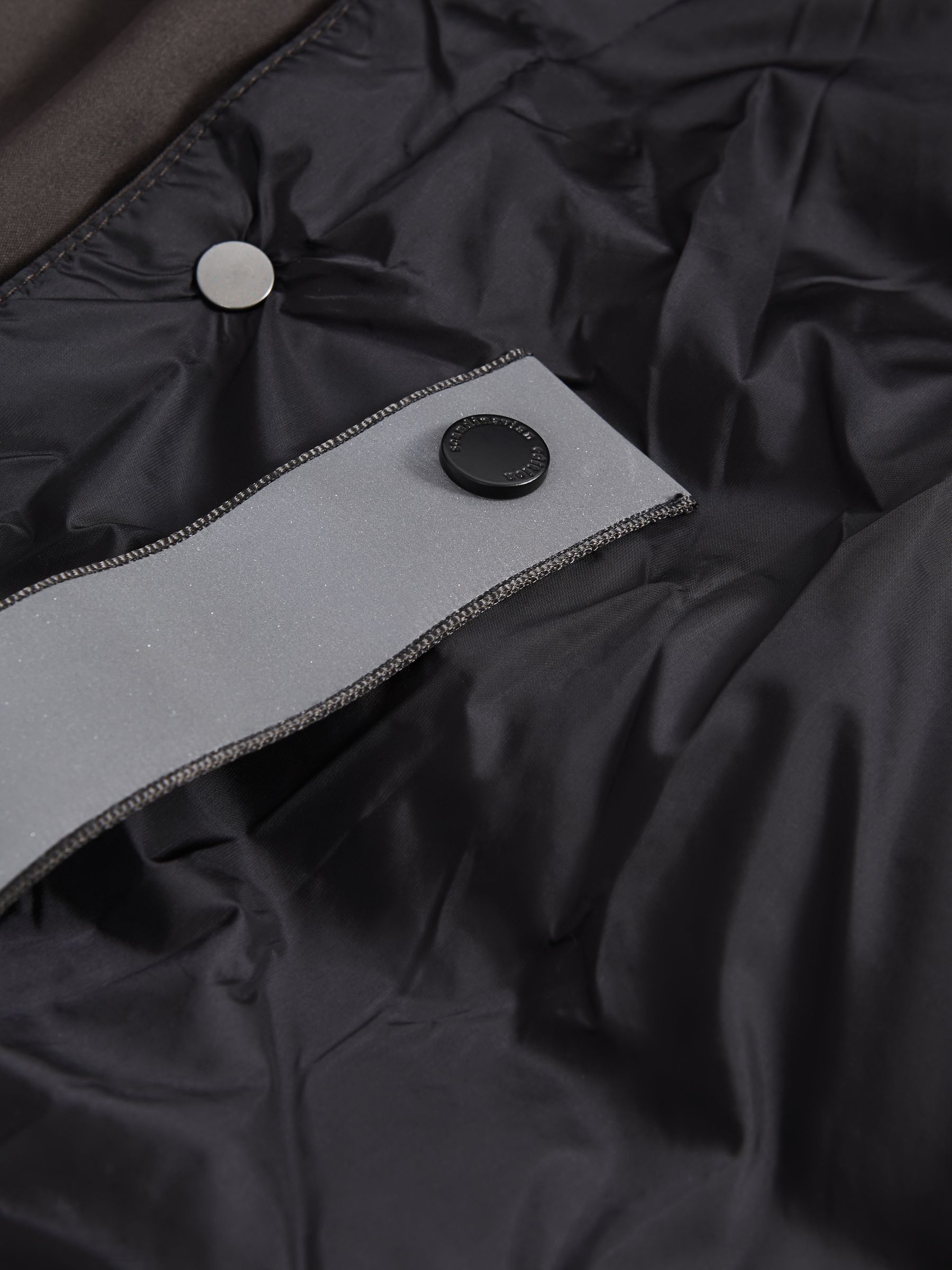 Scandinavian Edition Long Quilted Coat in Dark Brown - Image 7 of 7