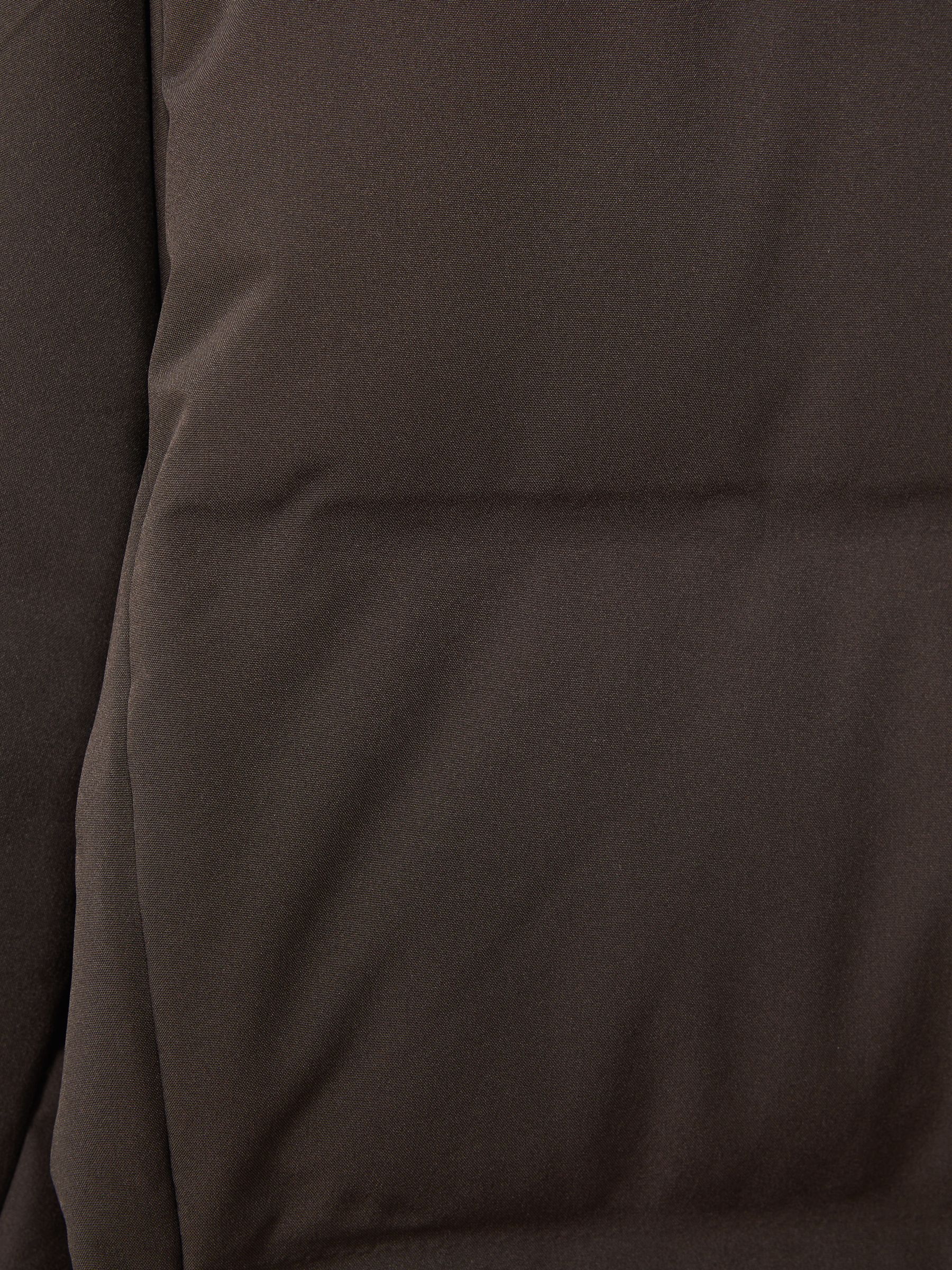 Scandinavian Edition Hooded Puffer Jacket in Dark Brown - Image 6 of 6