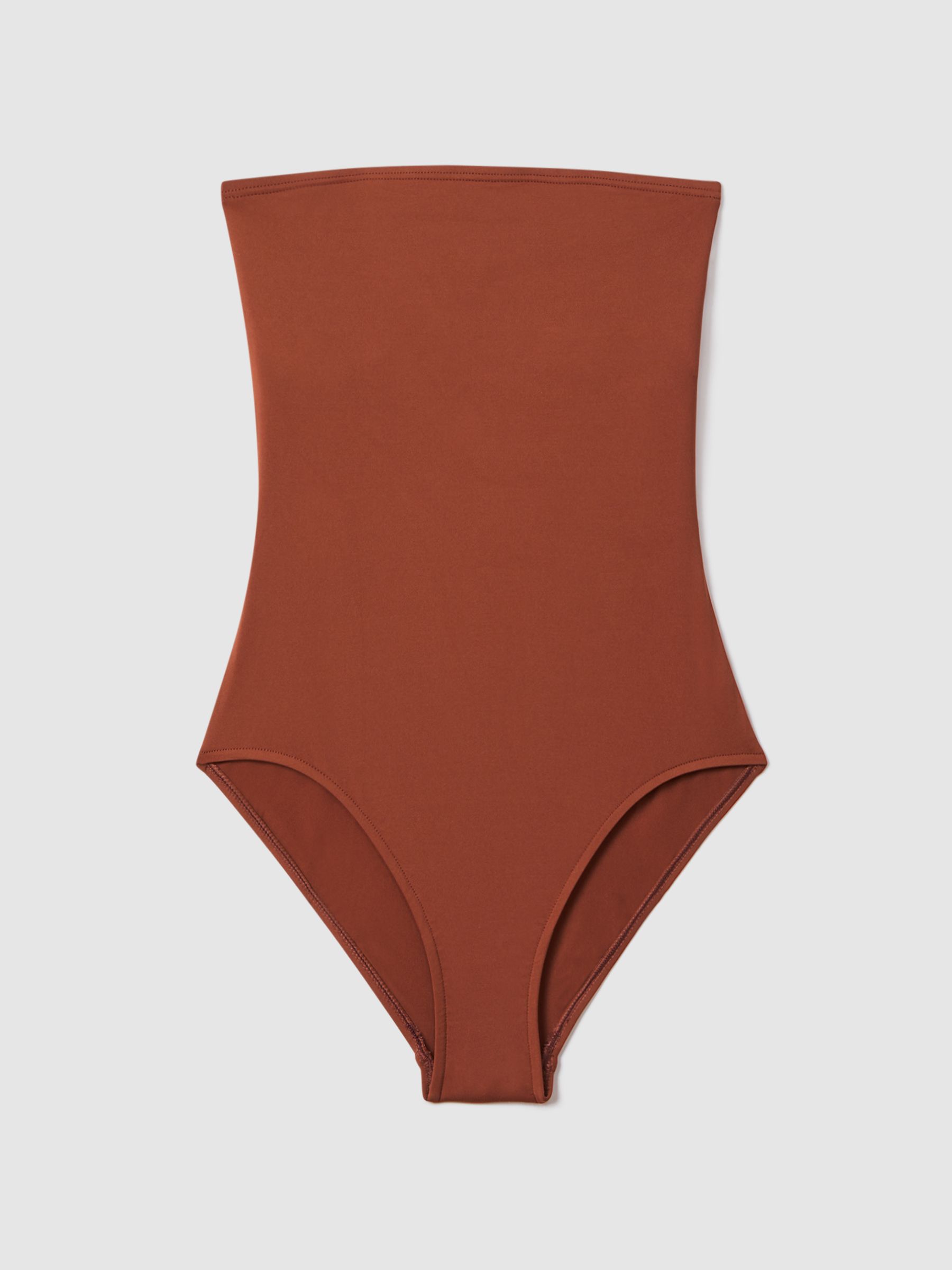 Bondi Born Strapless Swimsuit in Copper - Image 2 of 4