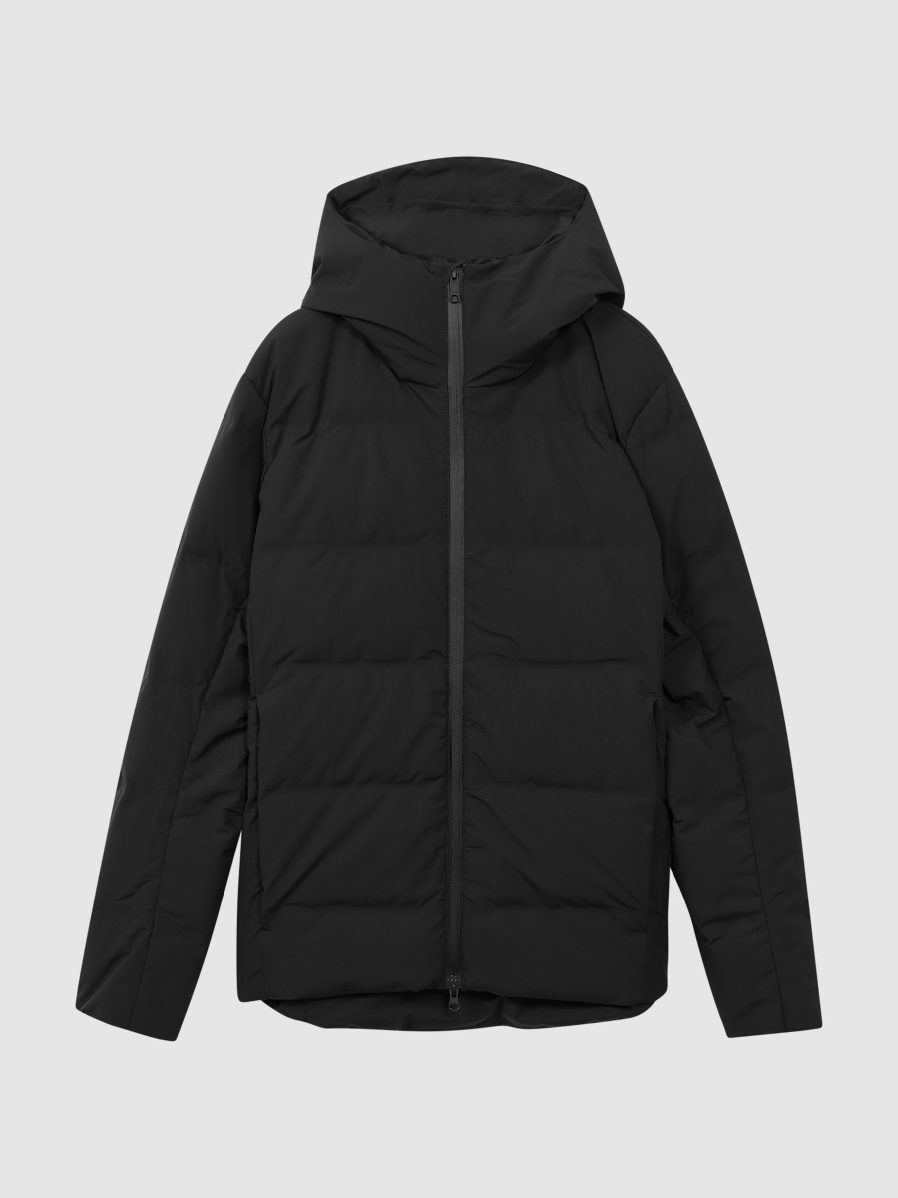 Scandinavian Edition Hooded Puffer Jacket in Onyx Black - Image 2 of 6