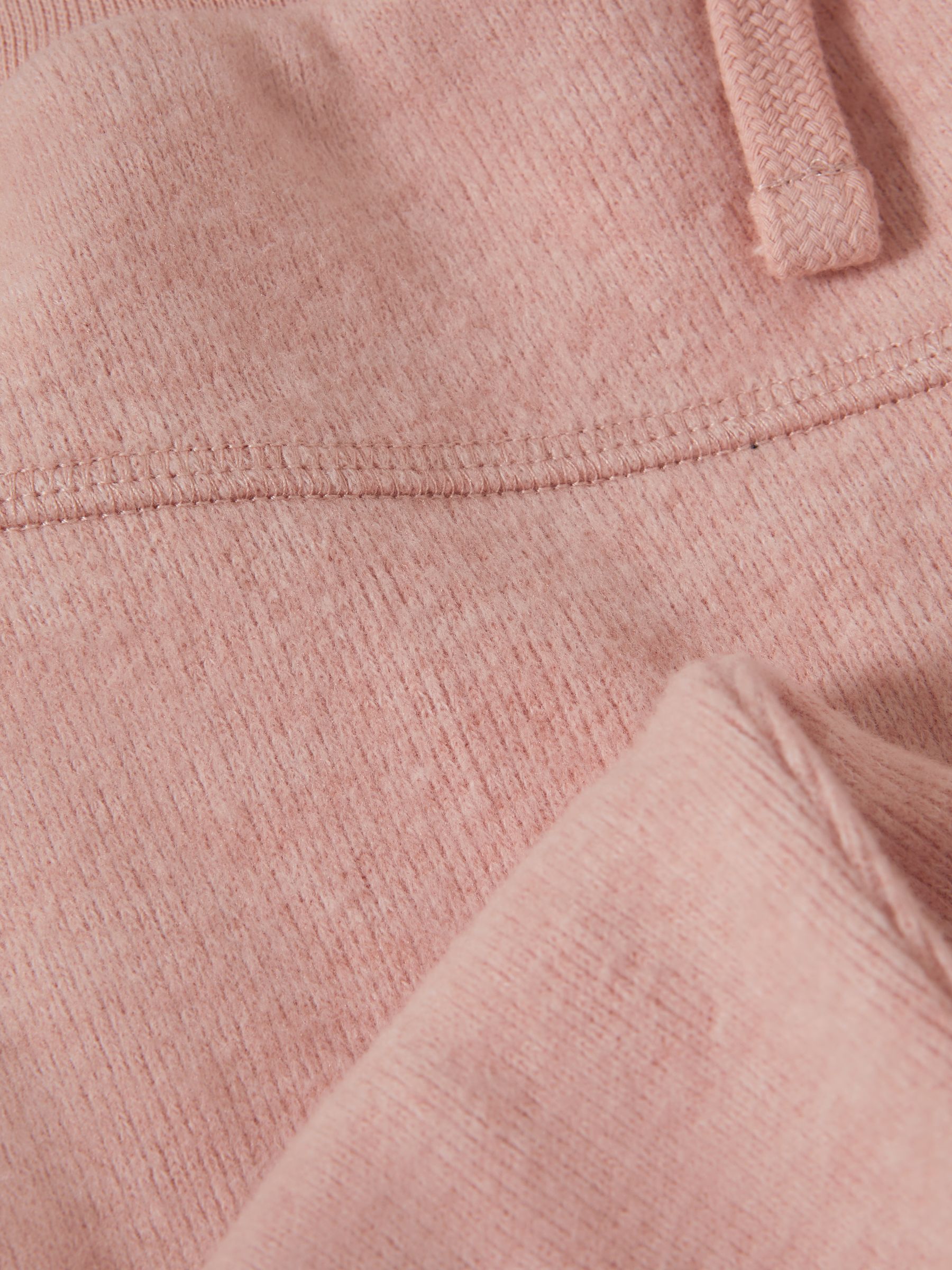 9-13 yrs Cotton Blend Drawstring Joggers in Apricot - Image 6 of 6