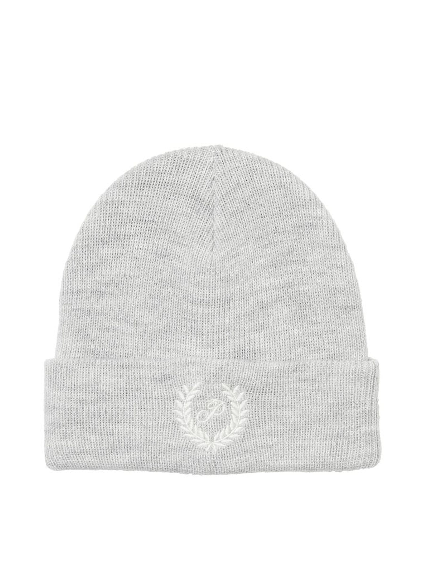 Heather Stone Grey Rib Beanie - Image 2 of 2