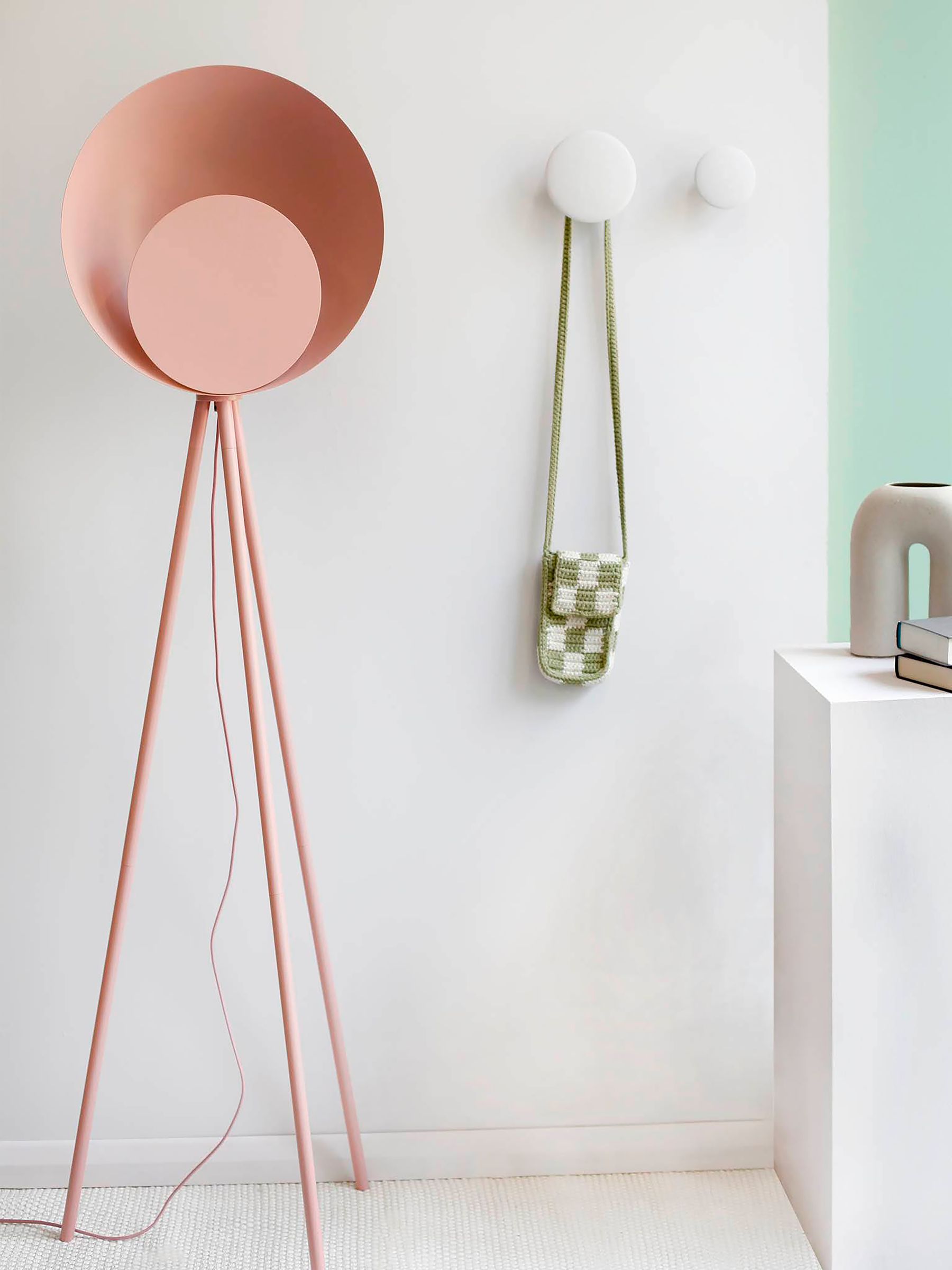 Houseof. Pink Diffuser Floor Lamp - Image 1 of 4