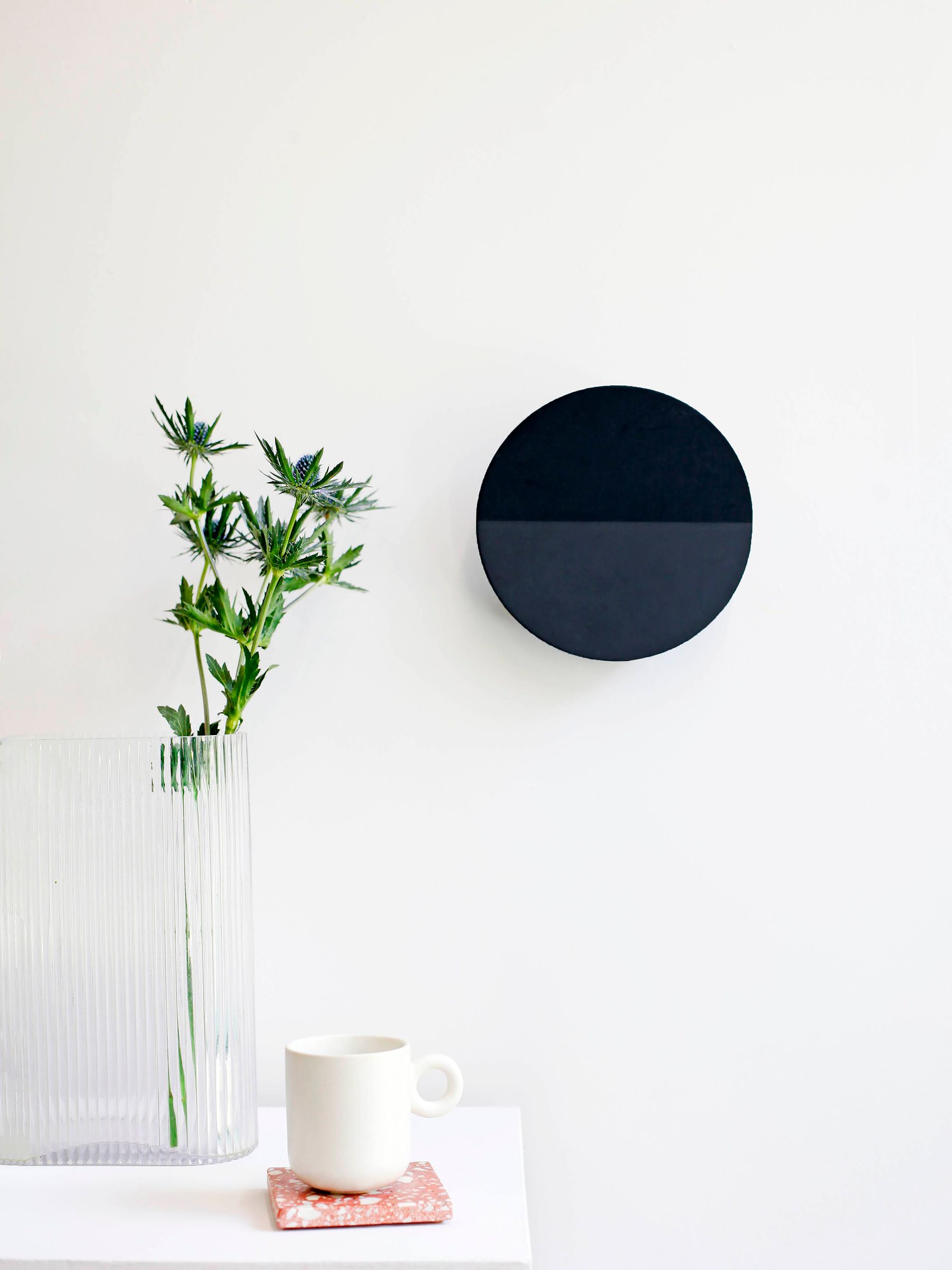 Houseof. Grey Round Diffuser Wall Light - Image 1 of 3