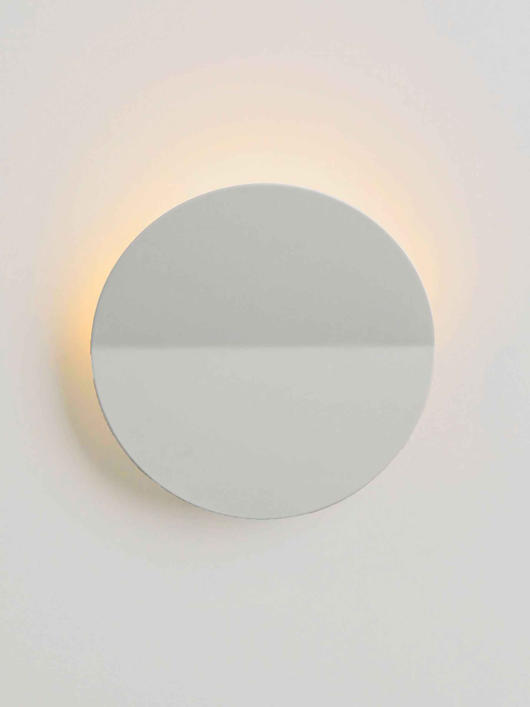 Houseof. Sand Cream Round Diffuser Wall Light - Image 1 of 3