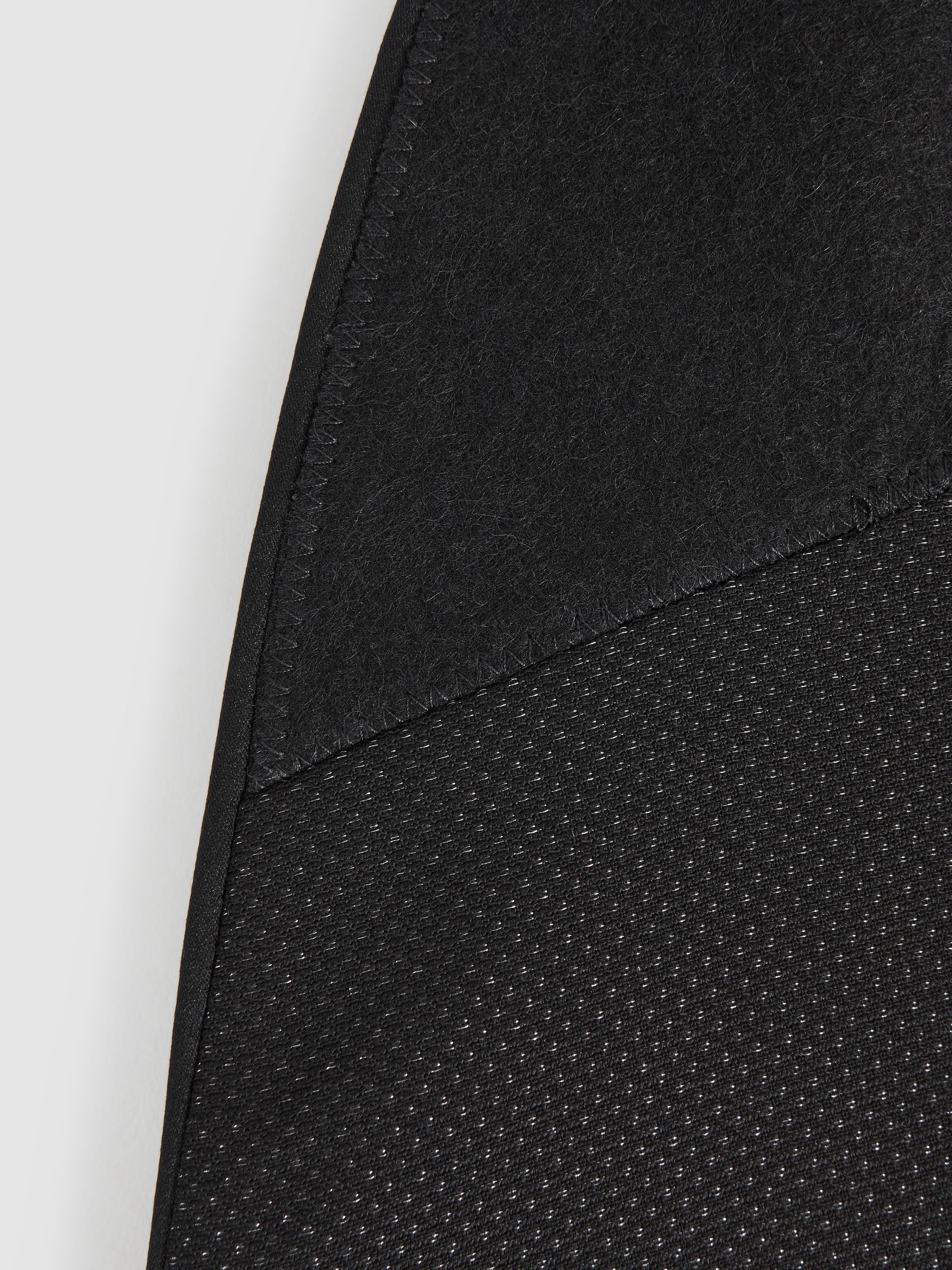 Oscar Jacobson Slim Fit Single Breasted Blazer in Black - Image 6 of 8