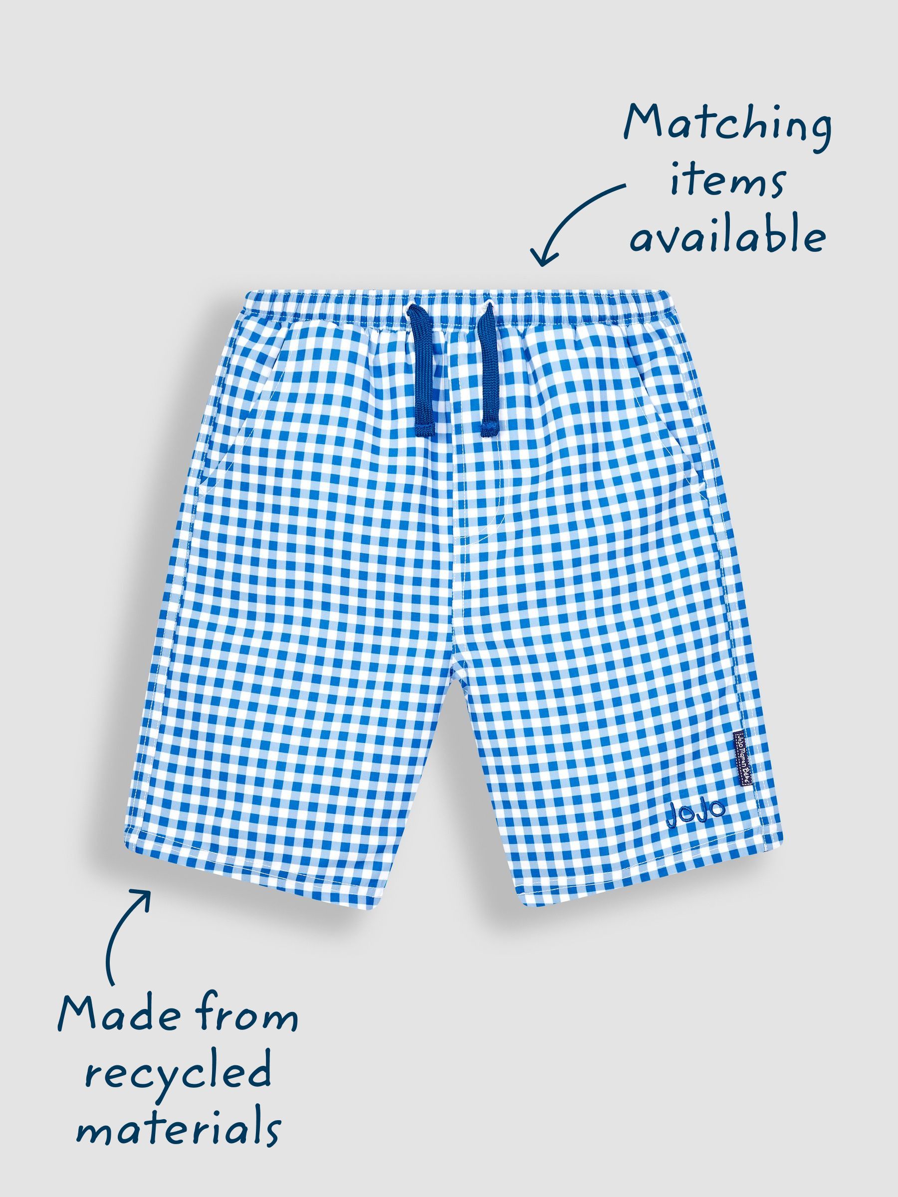 Cobalt Blue Swim Shorts - Image 3 of 3