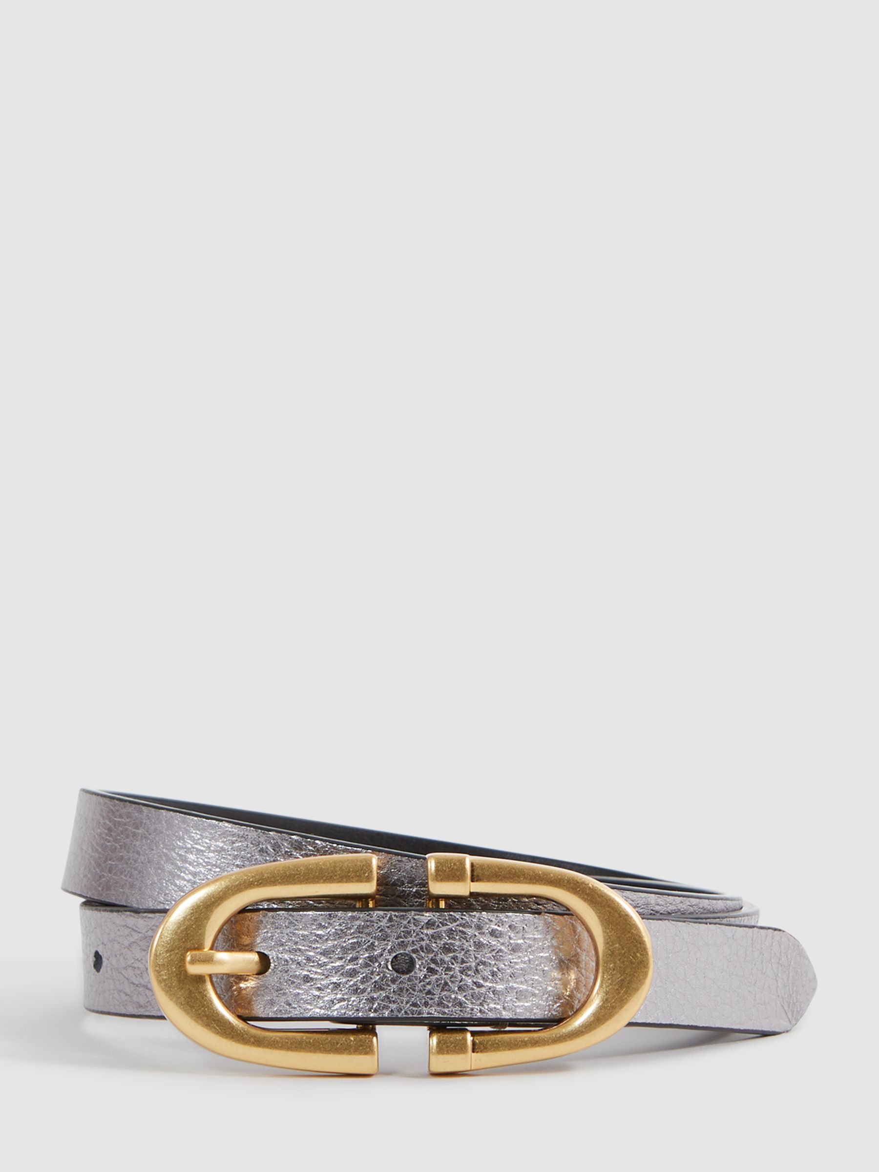 Horseshoe Belt in Silver - Image 1 of 5