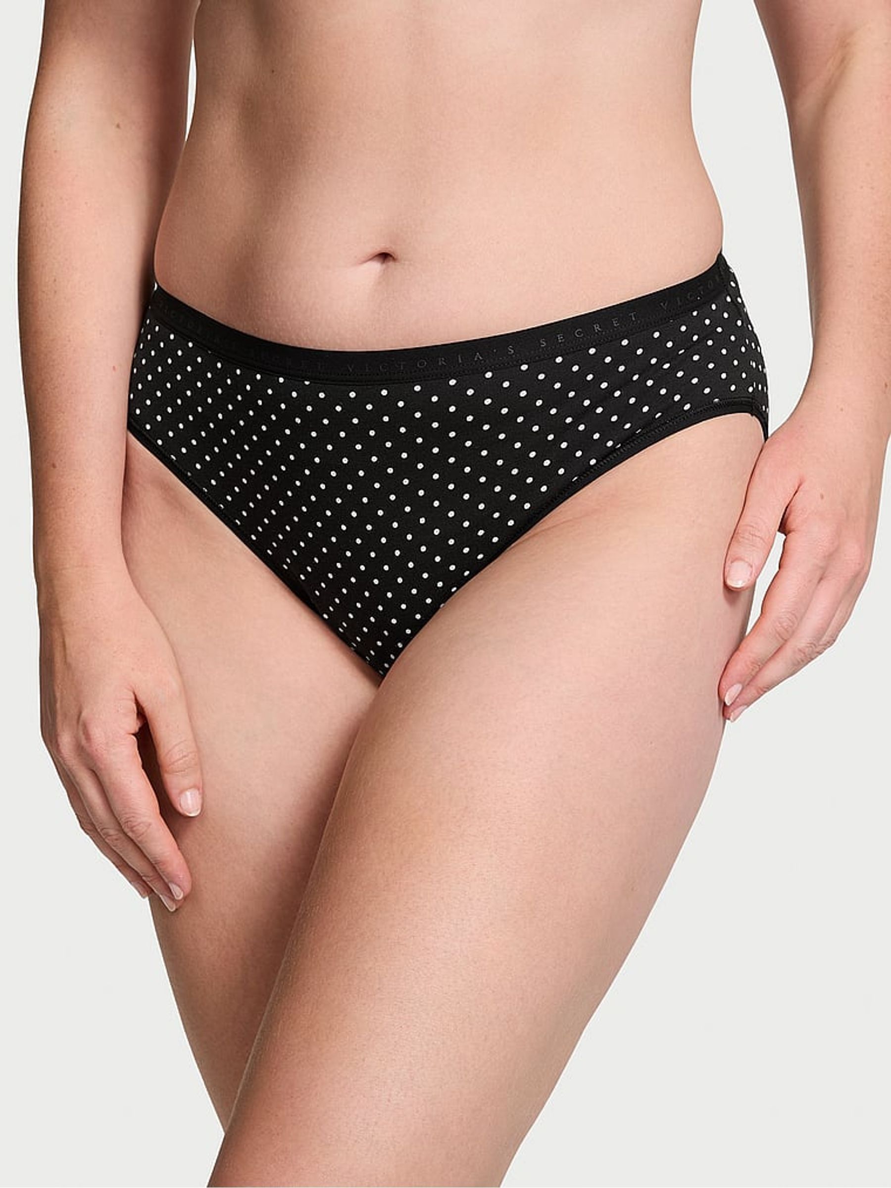 Black Dots Brief Knickers - Image 1 of 1