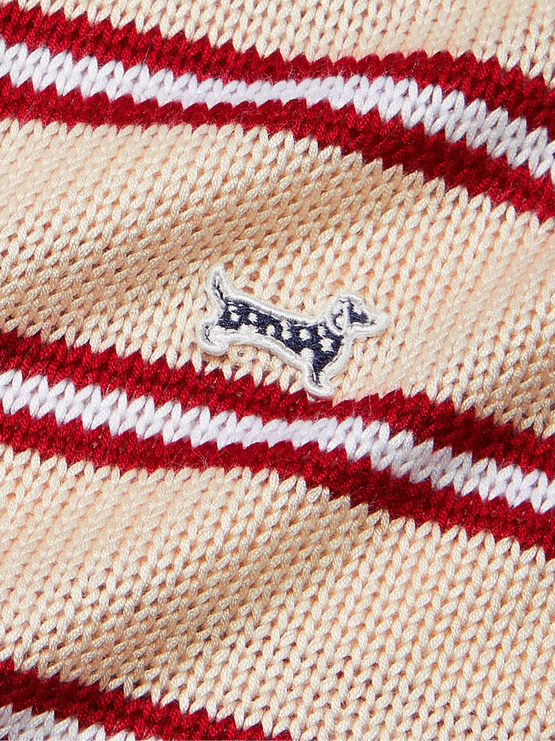 Canvas Cream V-Neck Jumper - Image 3 of 4