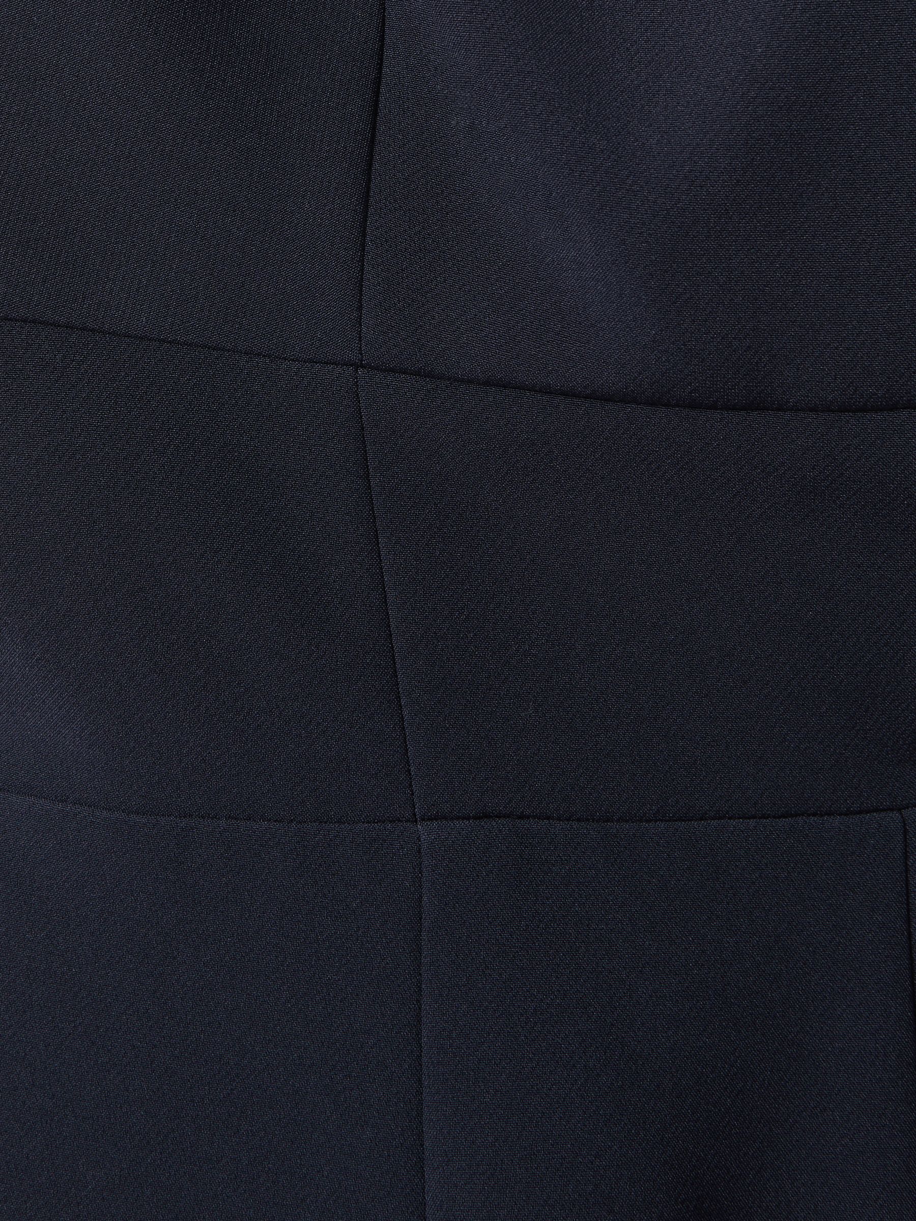 Halston Off-The-Shoulder Cape Maxi Dress in Navy - image 3