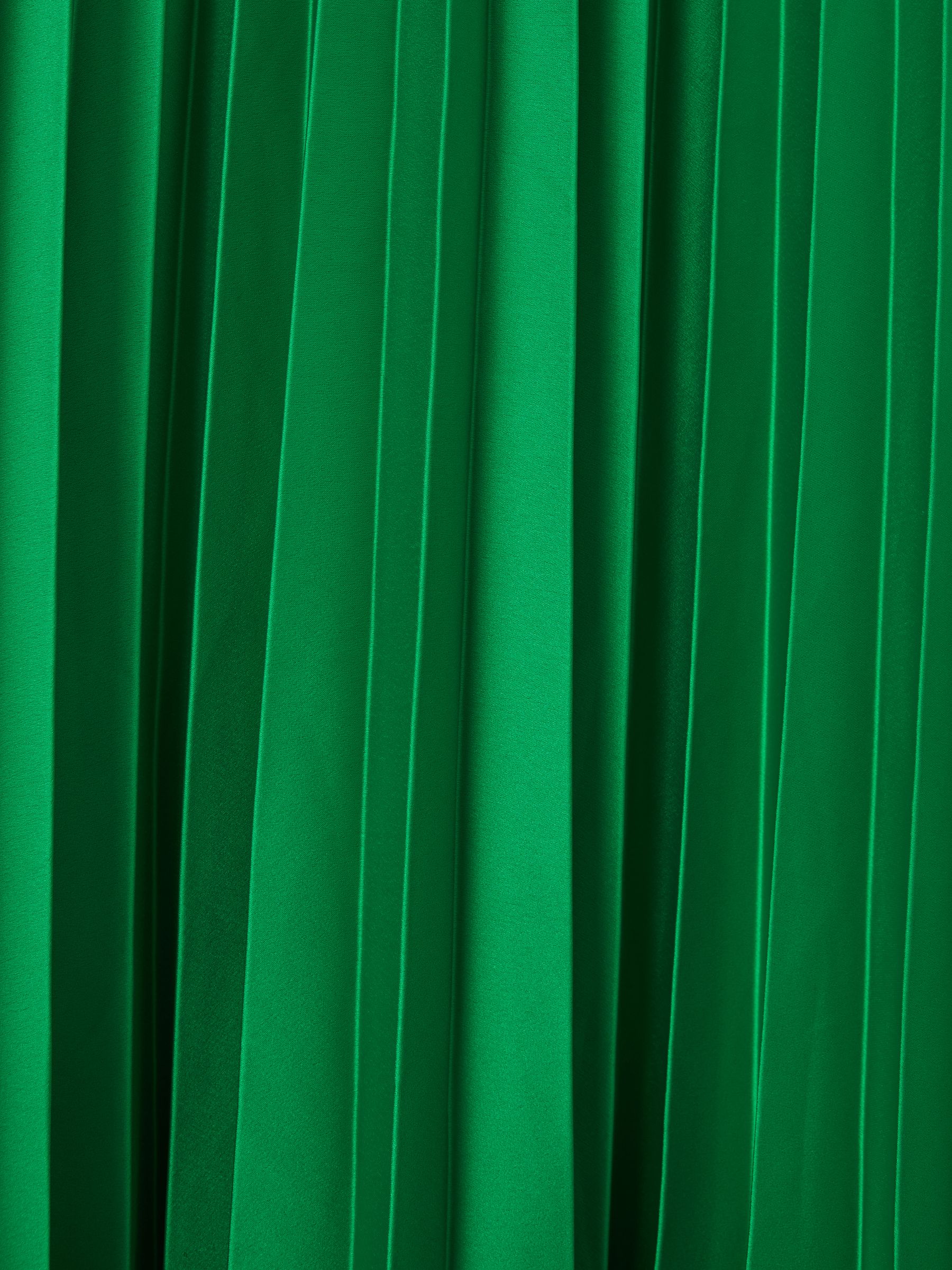 Amur One Shoulder Satin Maxi Dress in Snow Pea - Image 5 of 5
