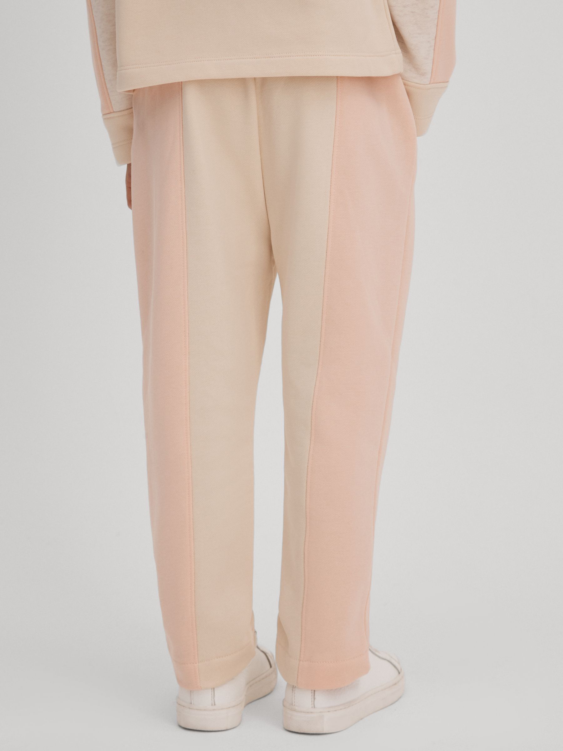 9-13 yrs Cotton Blend Tapered Joggers in Pink - Image 6 of 7