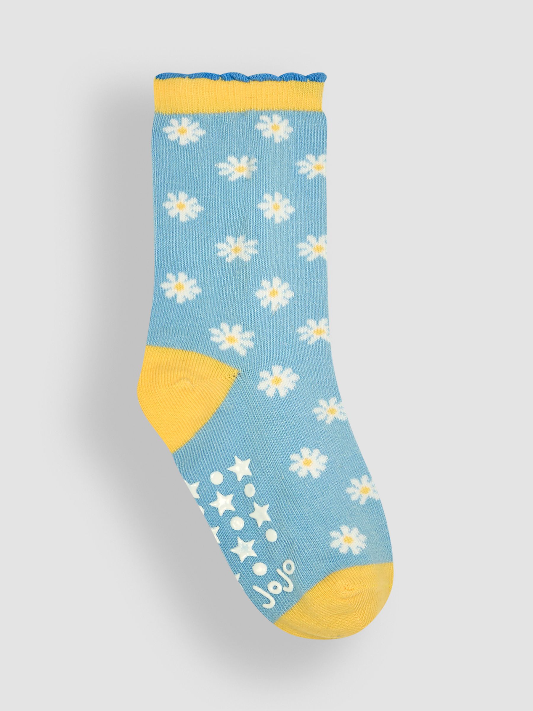 Yellow 3-Pack Bee Print Socks - Image 3 of 4
