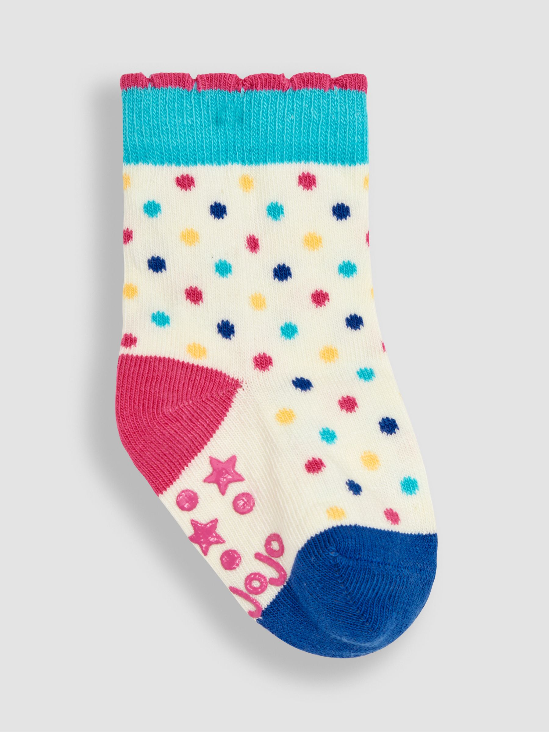 Pink 3-Pack Dino Socks - Image 3 of 4