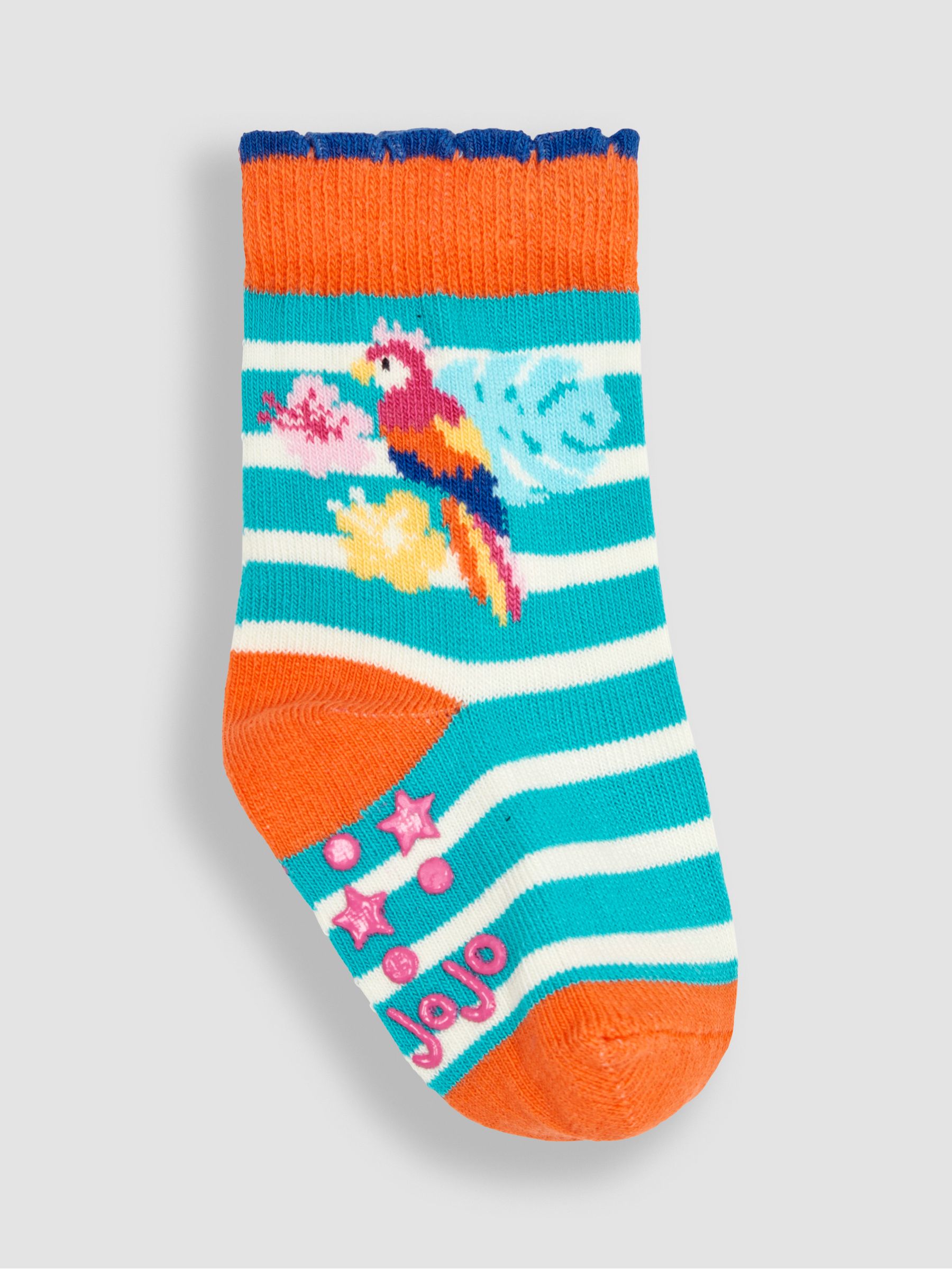 Pink Tropical 3-Pack Fruit Socks - Image 2 of 4