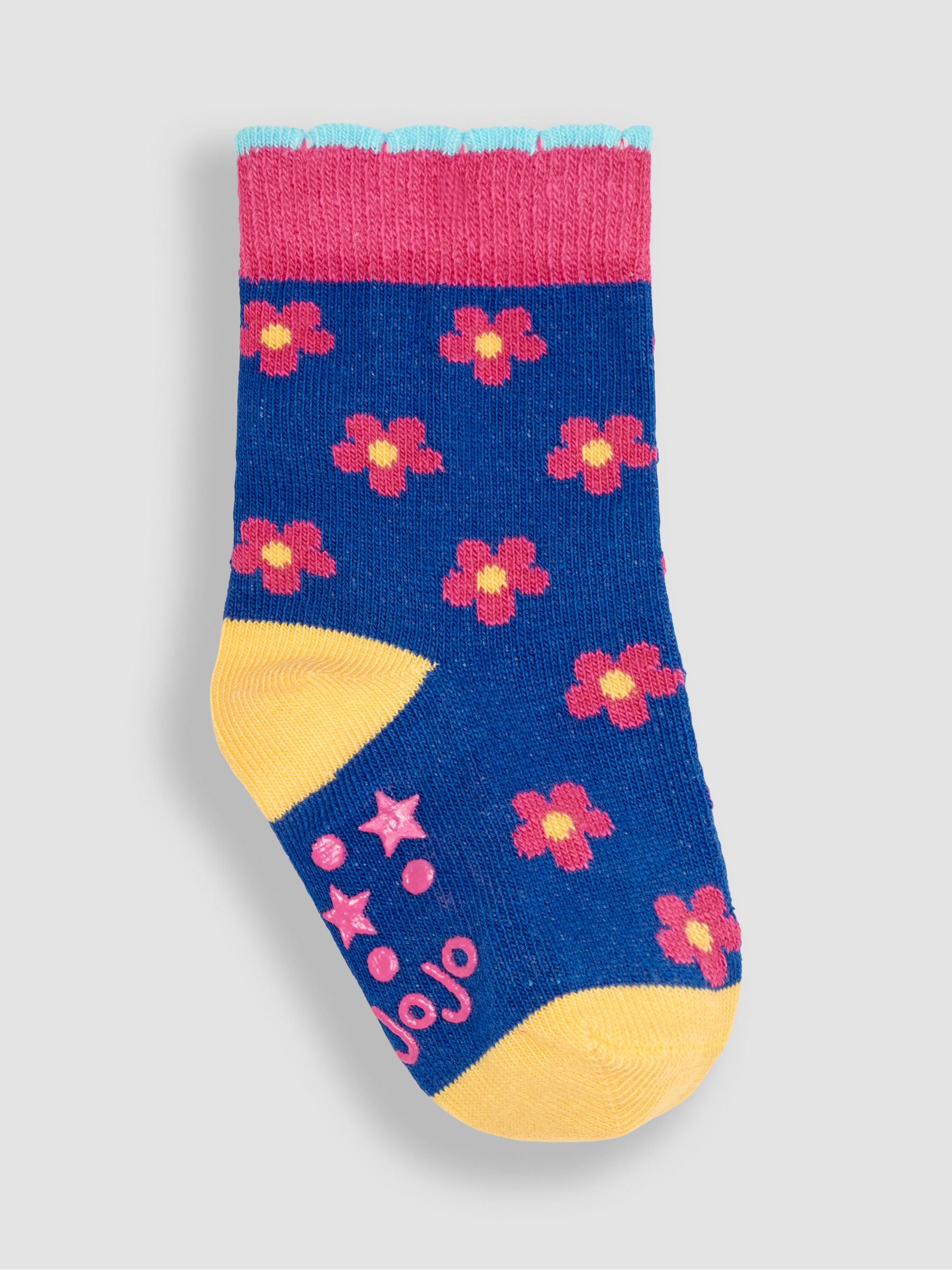 Pink Tropical 3-Pack Fruit Socks - Image 3 of 4