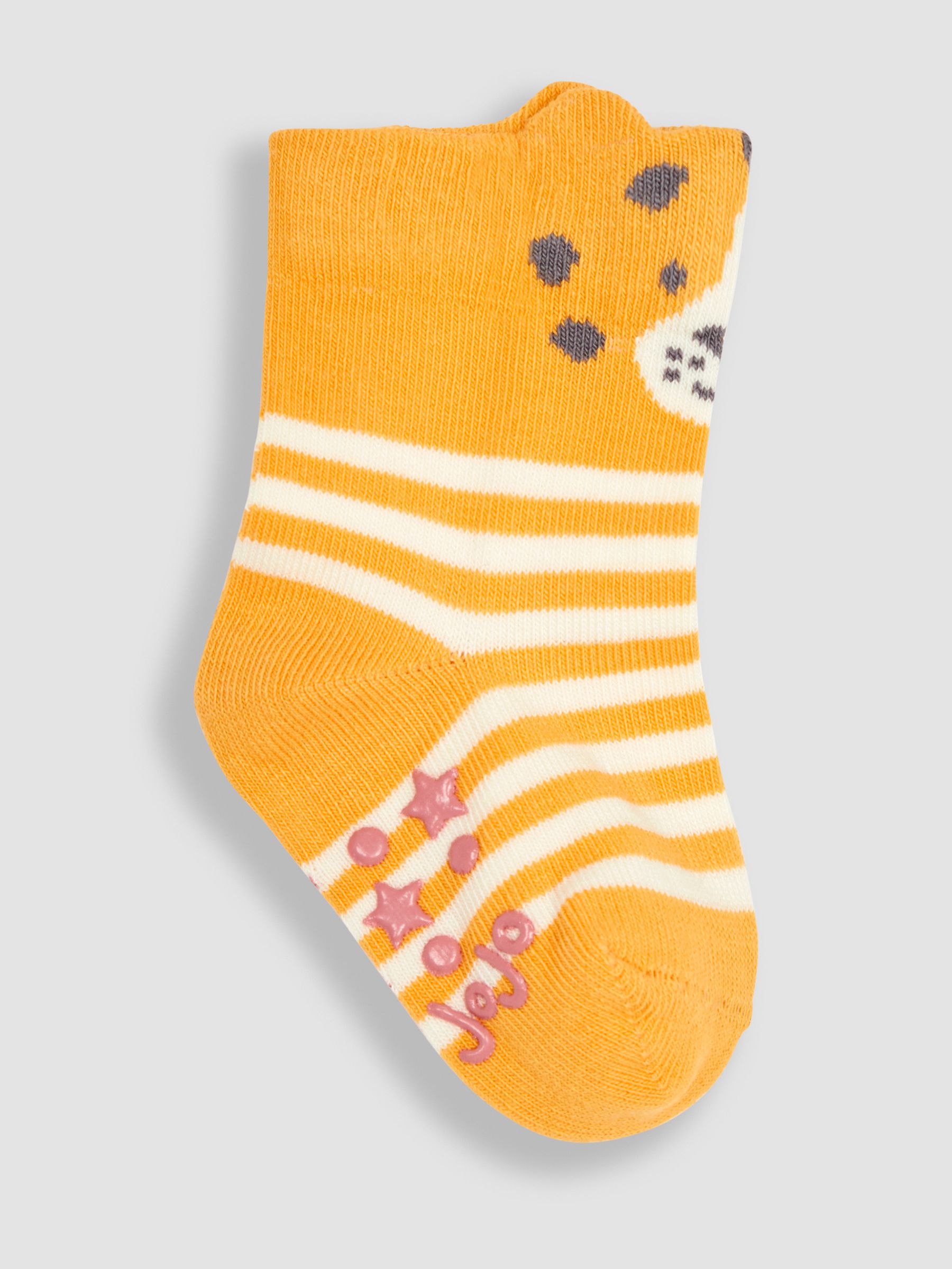 Pink 3-Pack Leopard Socks - Image 3 of 4