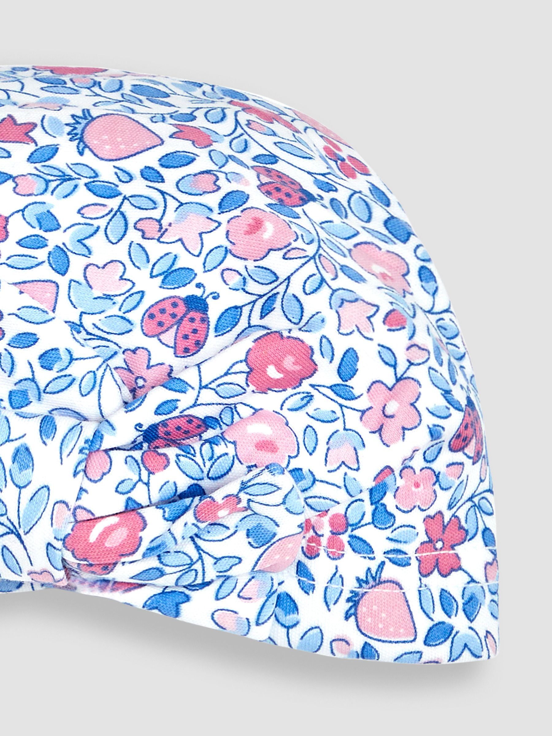Pink Ladybird Floral Print Turban - Image 2 of 3
