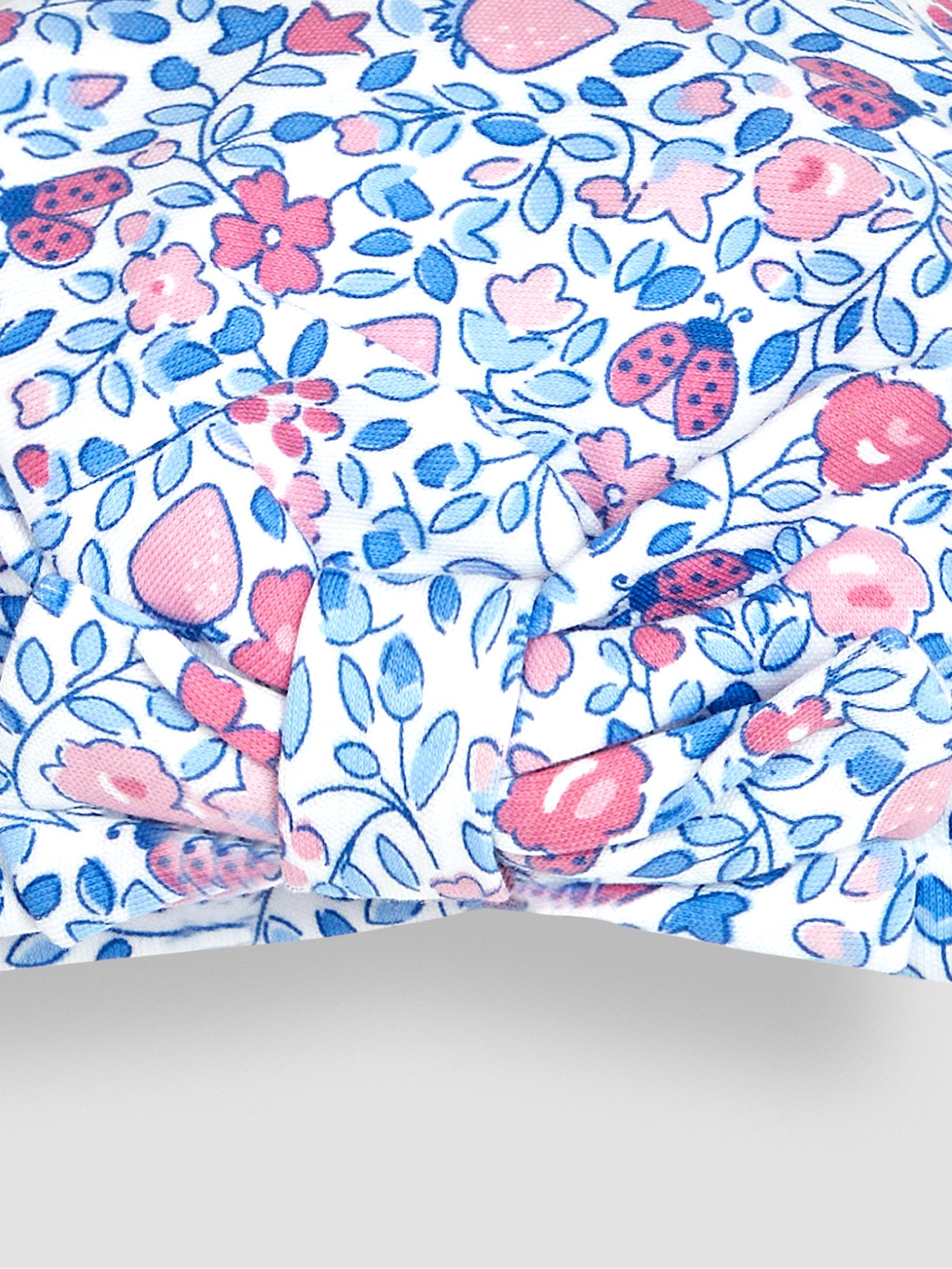 Pink Ladybird Floral Print Turban - Image 3 of 3