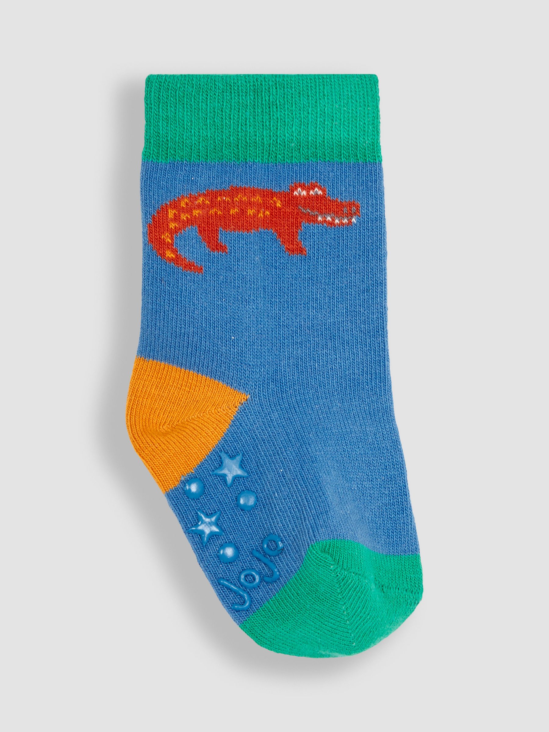 Green 3-Pack Crocodile Socks - Image 2 of 4