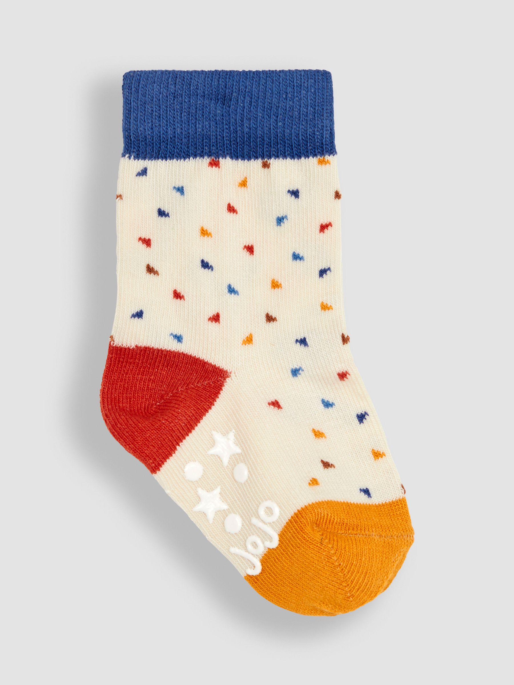 Rust Orange Giraffe 3-Pack Safari Socks - Image 2 of 4