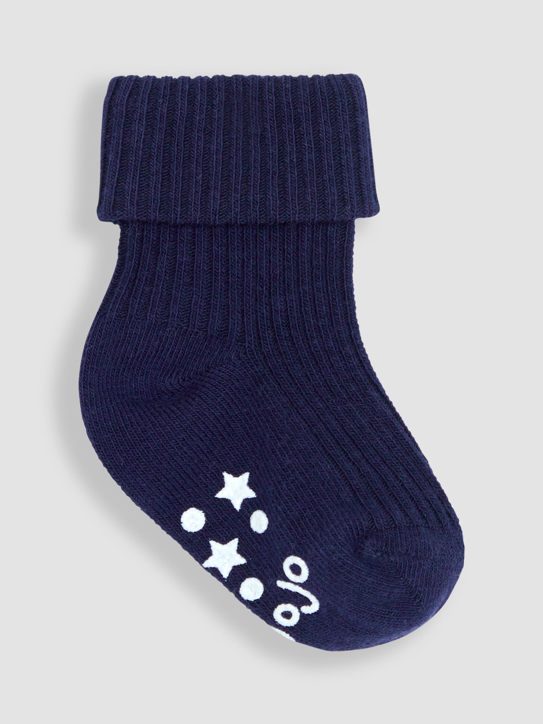 Blue 3-Pack Cotton Socks - Image 4 of 4