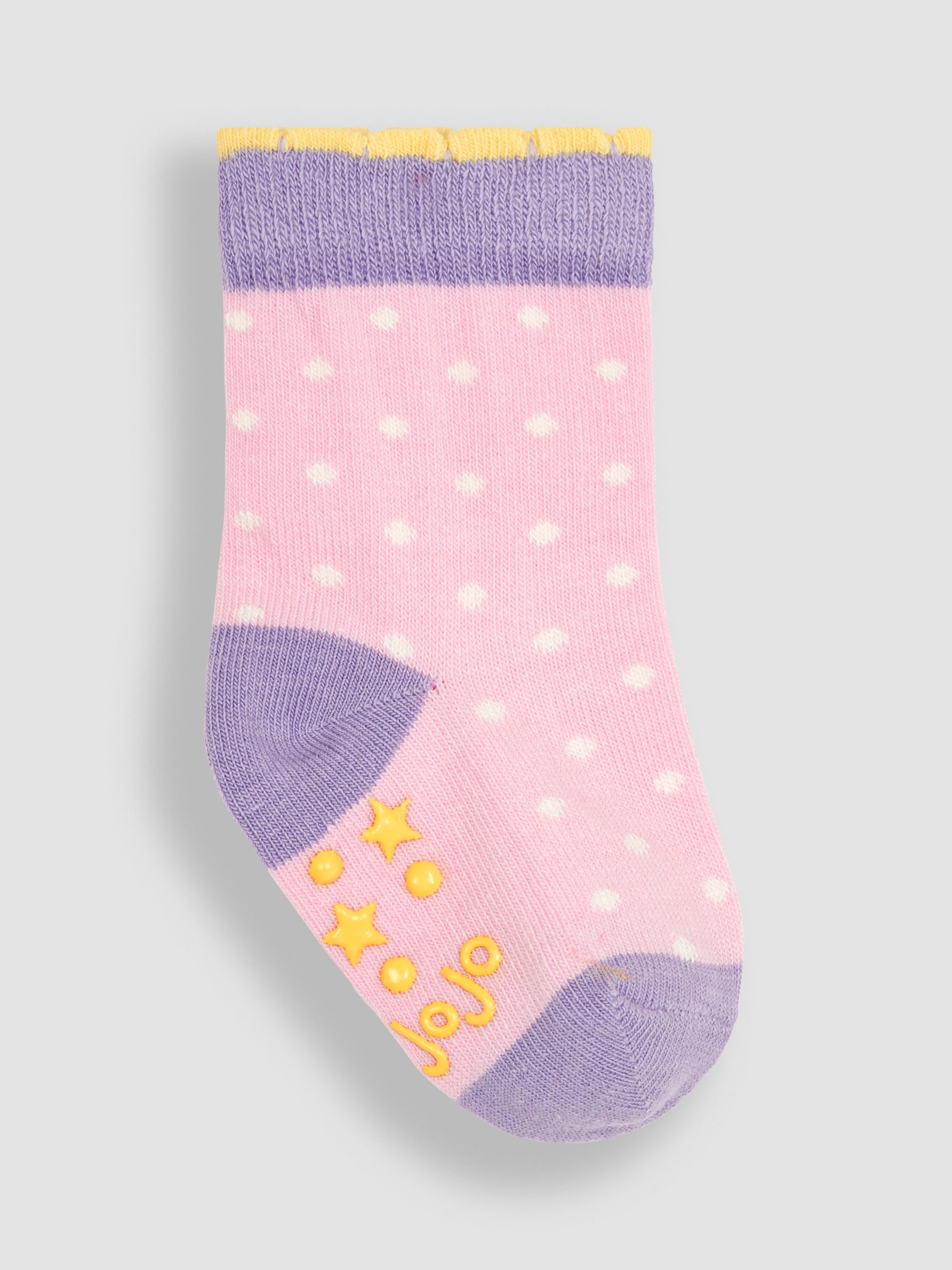 Lilac Purple Lemon 3-Pack Fruit Socks - Image 4 of 4
