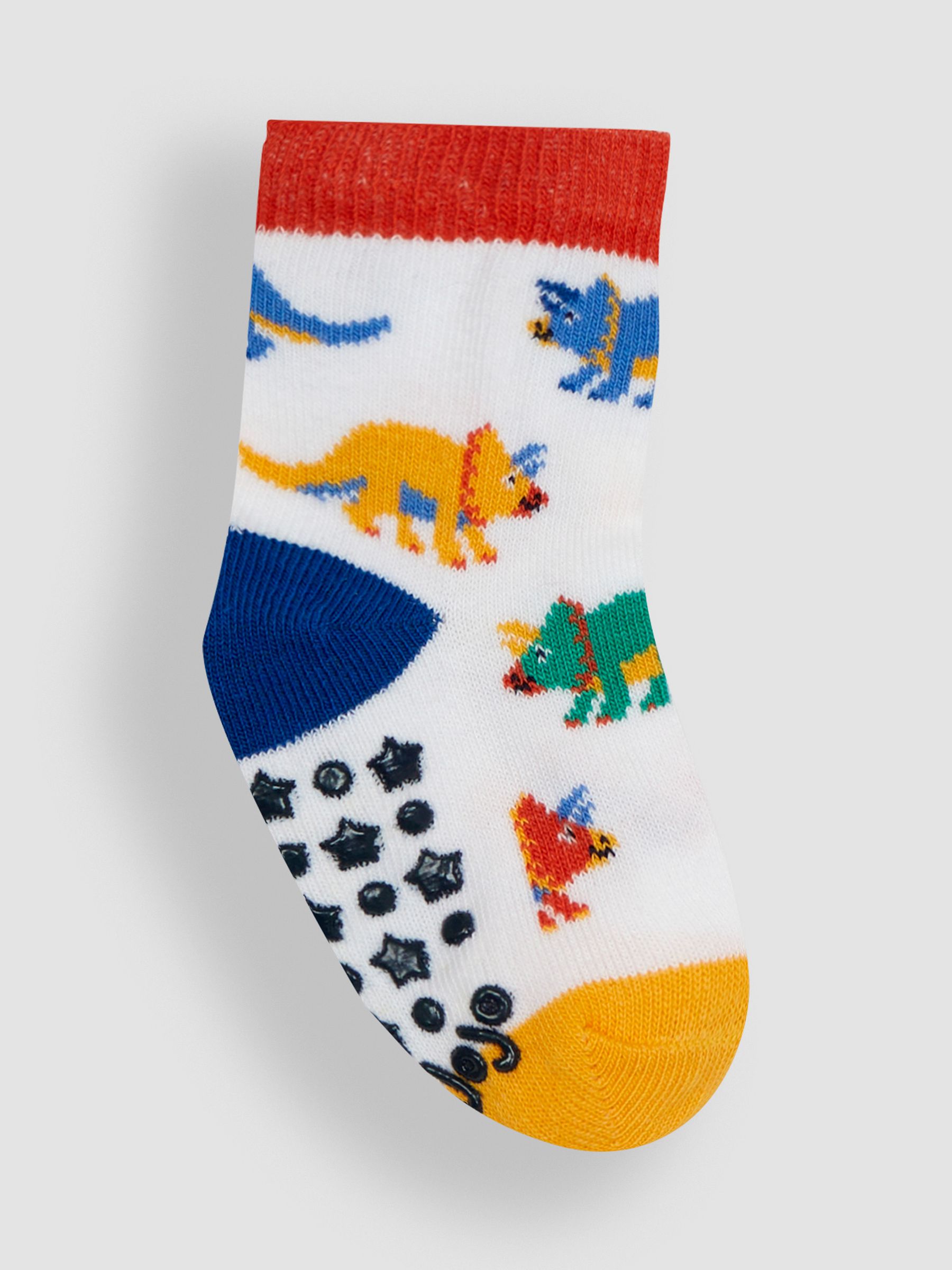 Green 3-Pack Dino Socks - Image 2 of 4