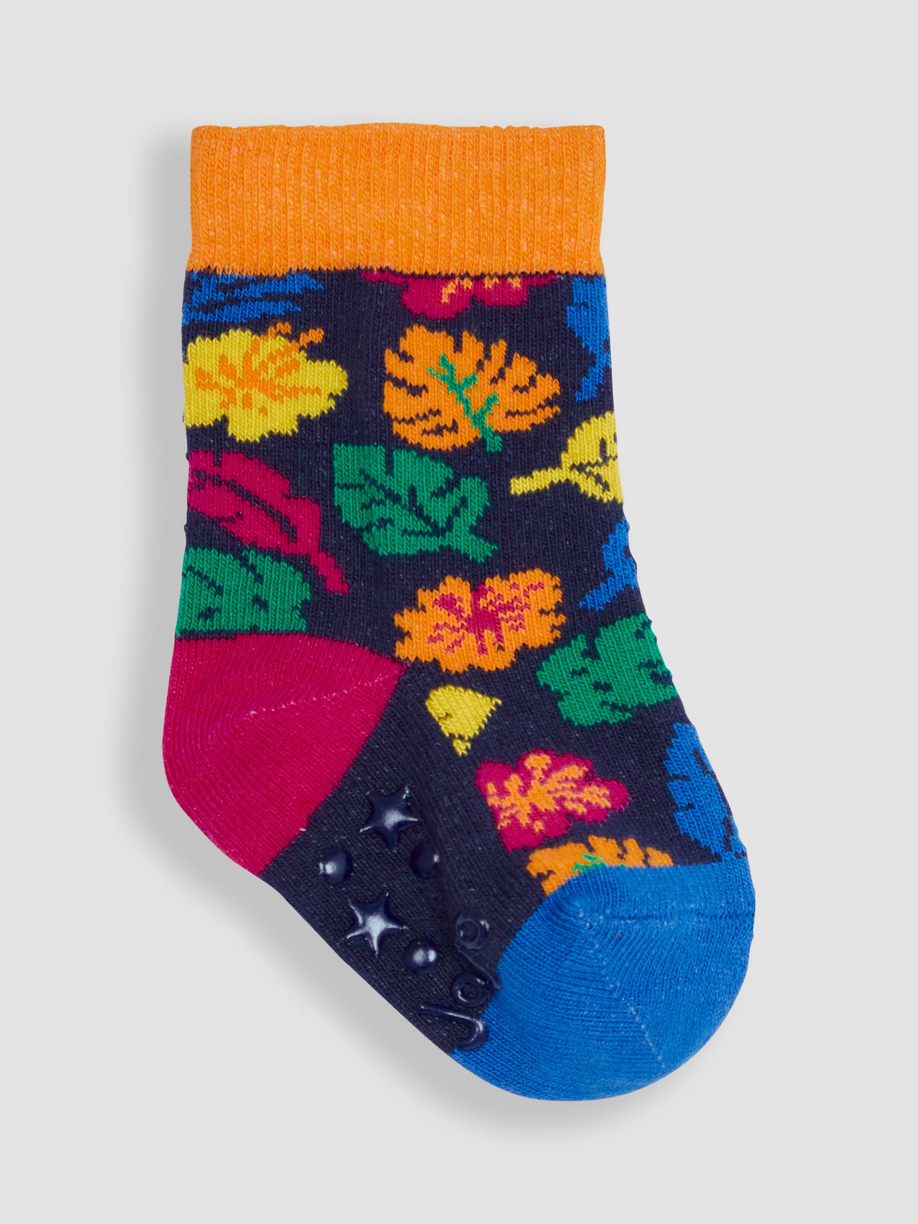 Navy Blue 3-Pack Fruit Socks - Image 2 of 4
