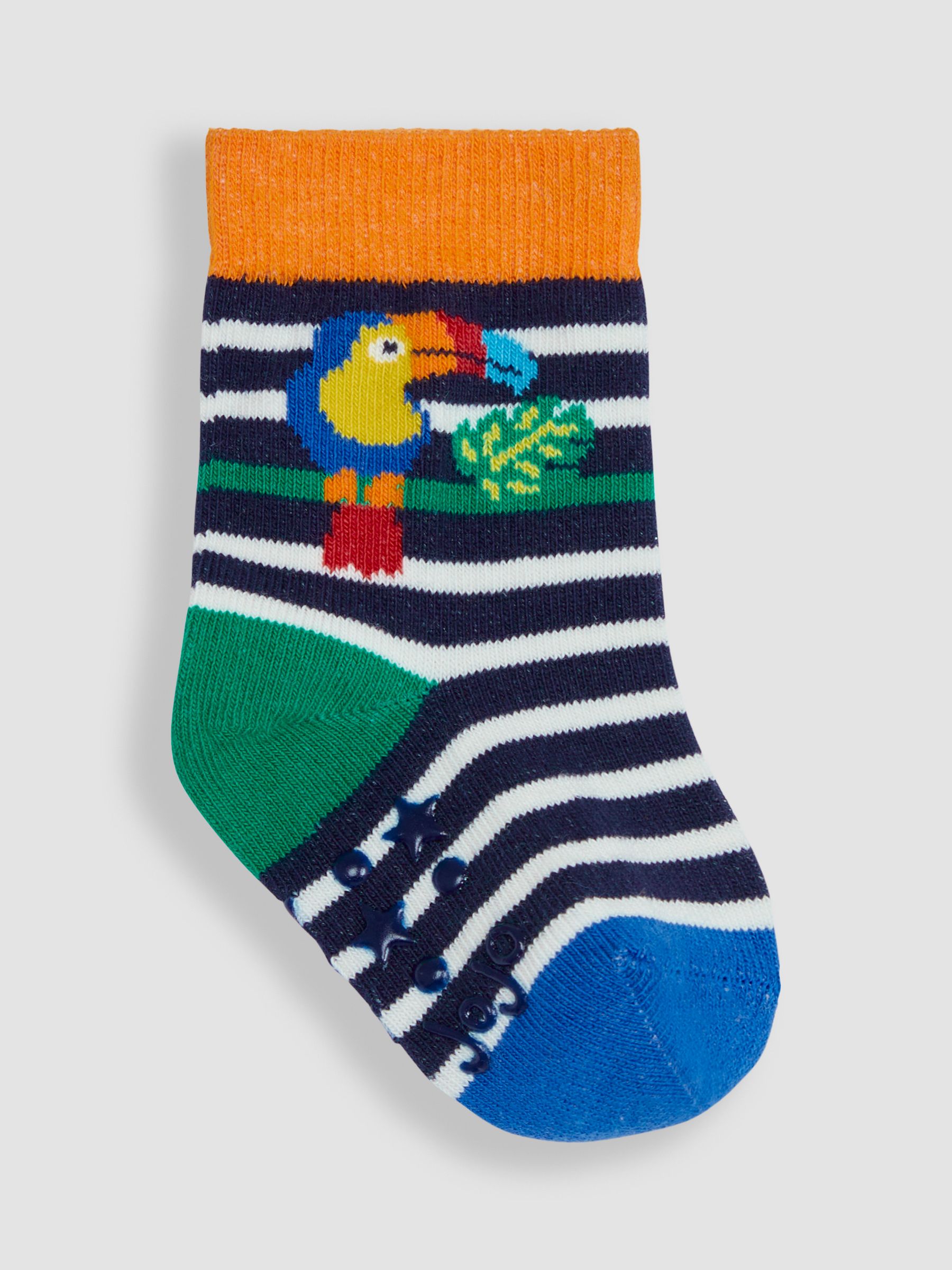 Navy Blue 3-Pack Fruit Socks - Image 3 of 4