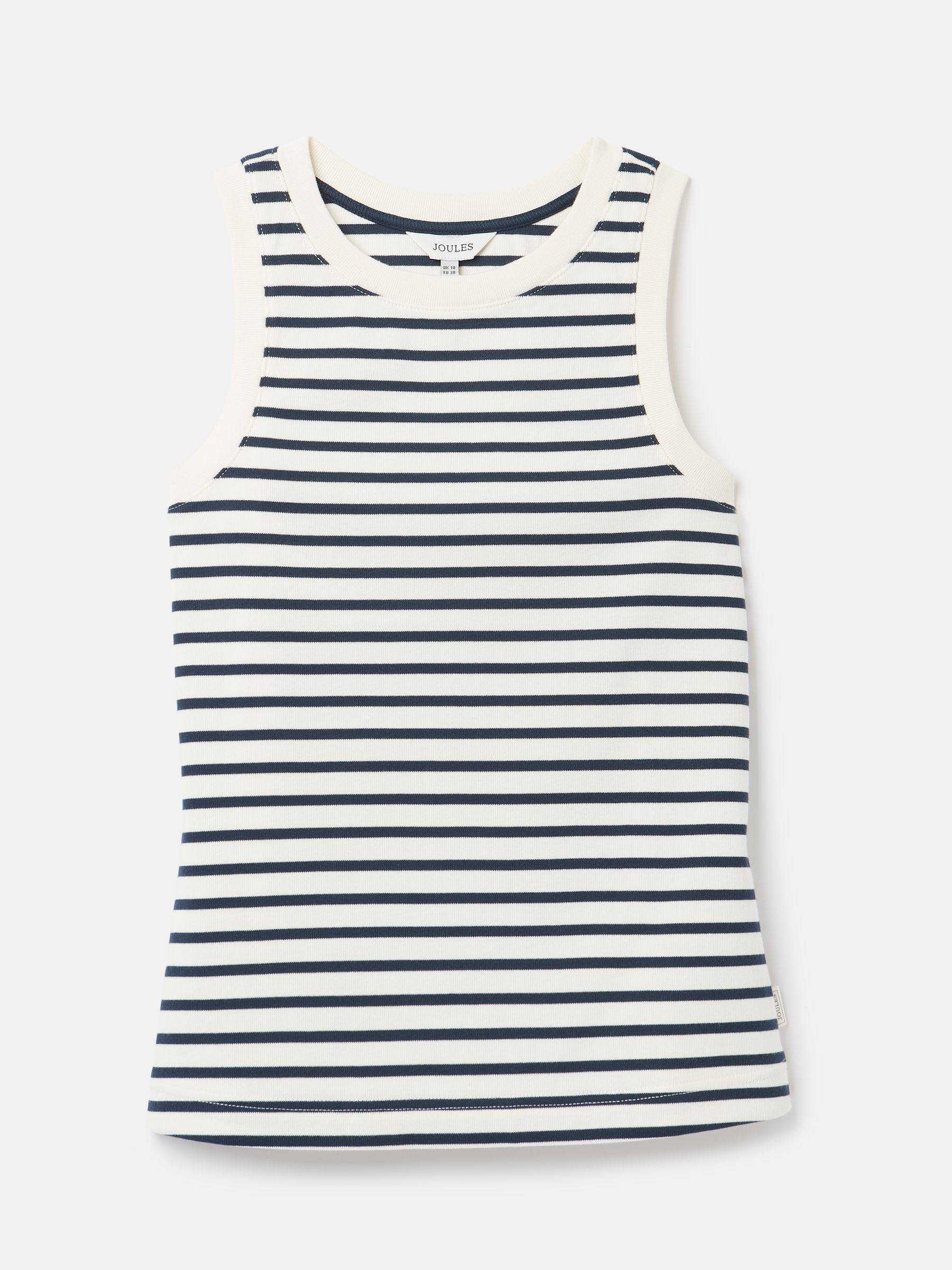 Harbour Cream & Navy Striped Jersey Vest - Image 7 of 7