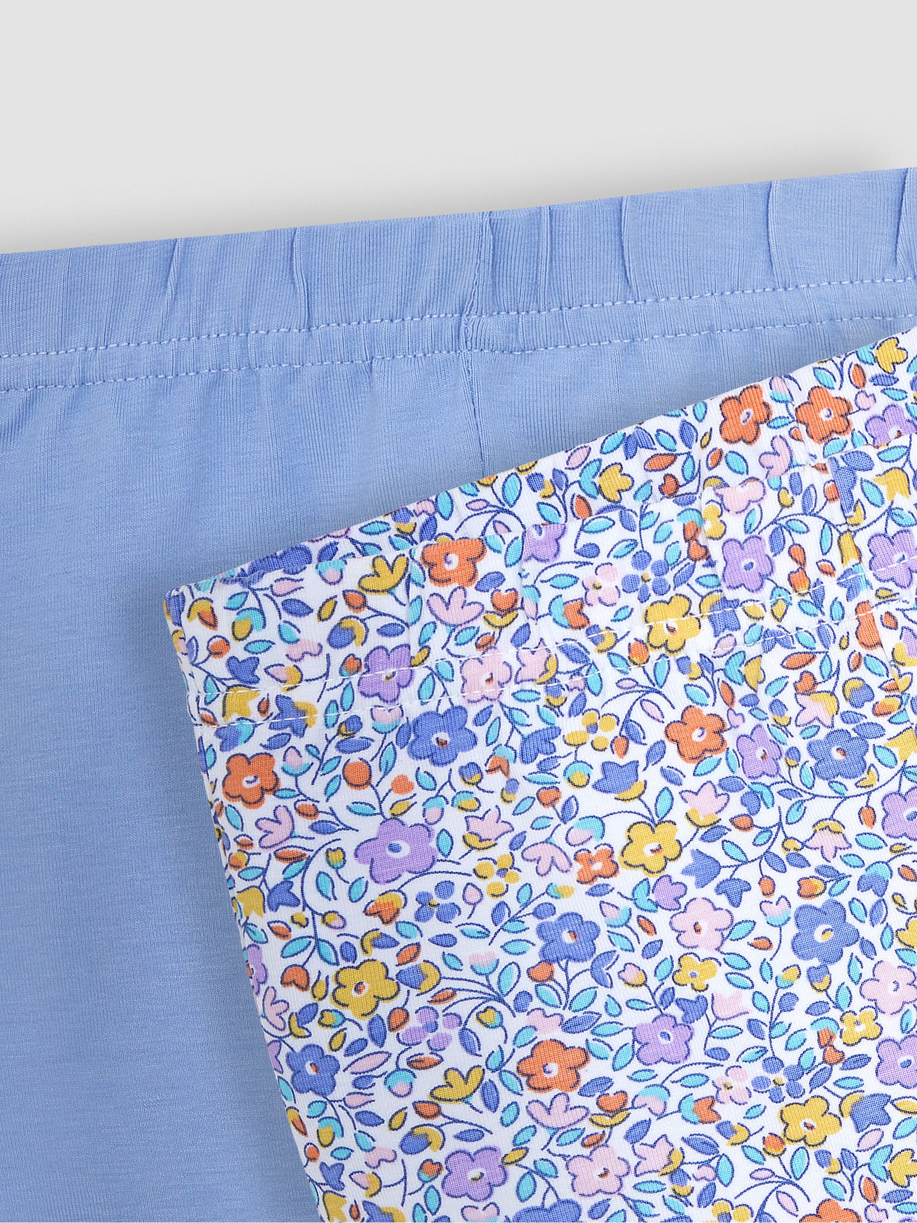 Purple Ditsy & Lilac 2-Pack Shorts - Image 4 of 4