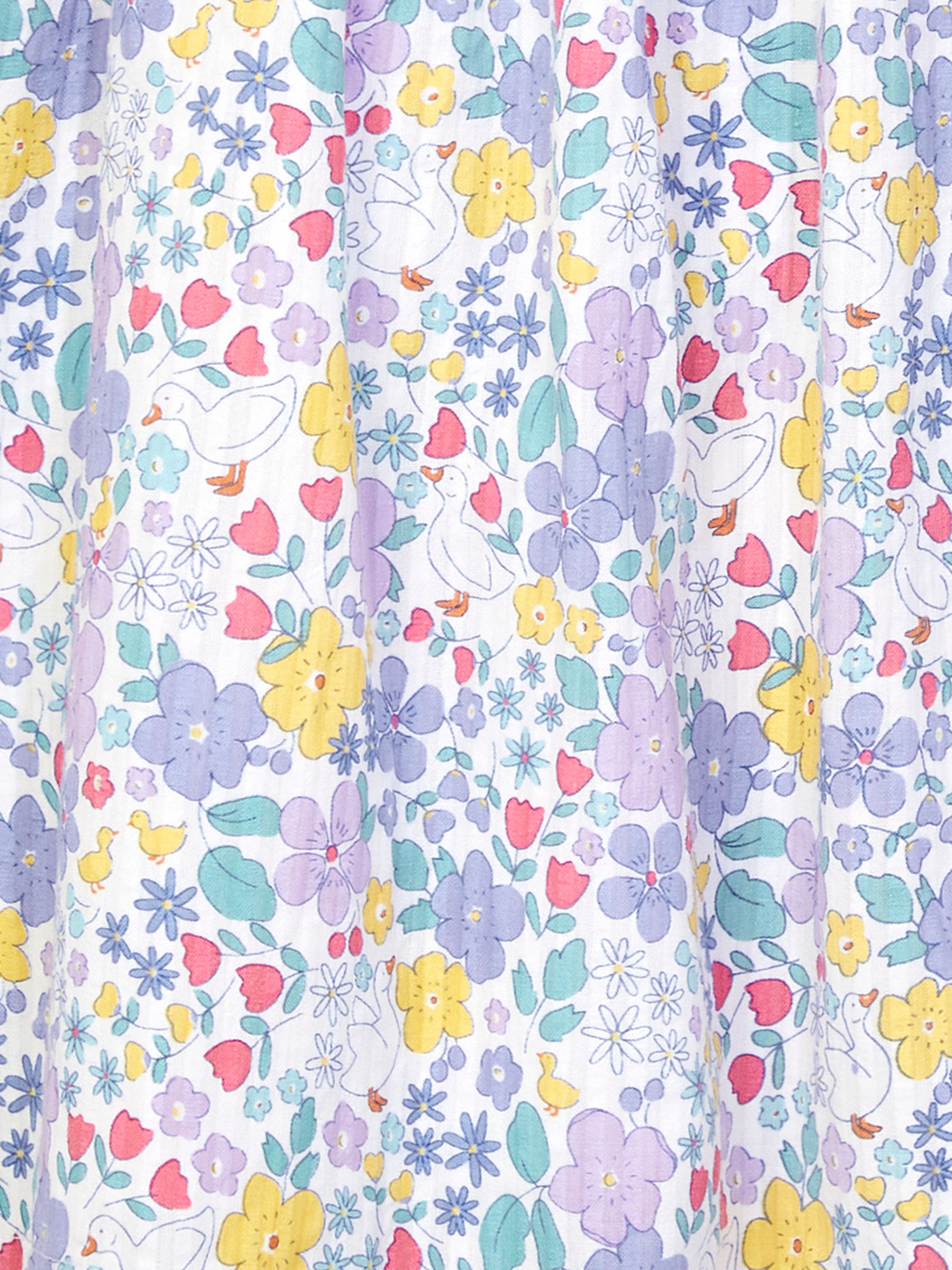 Lilac Purple Duck Floral Smocked Dress - Image 3 of 3